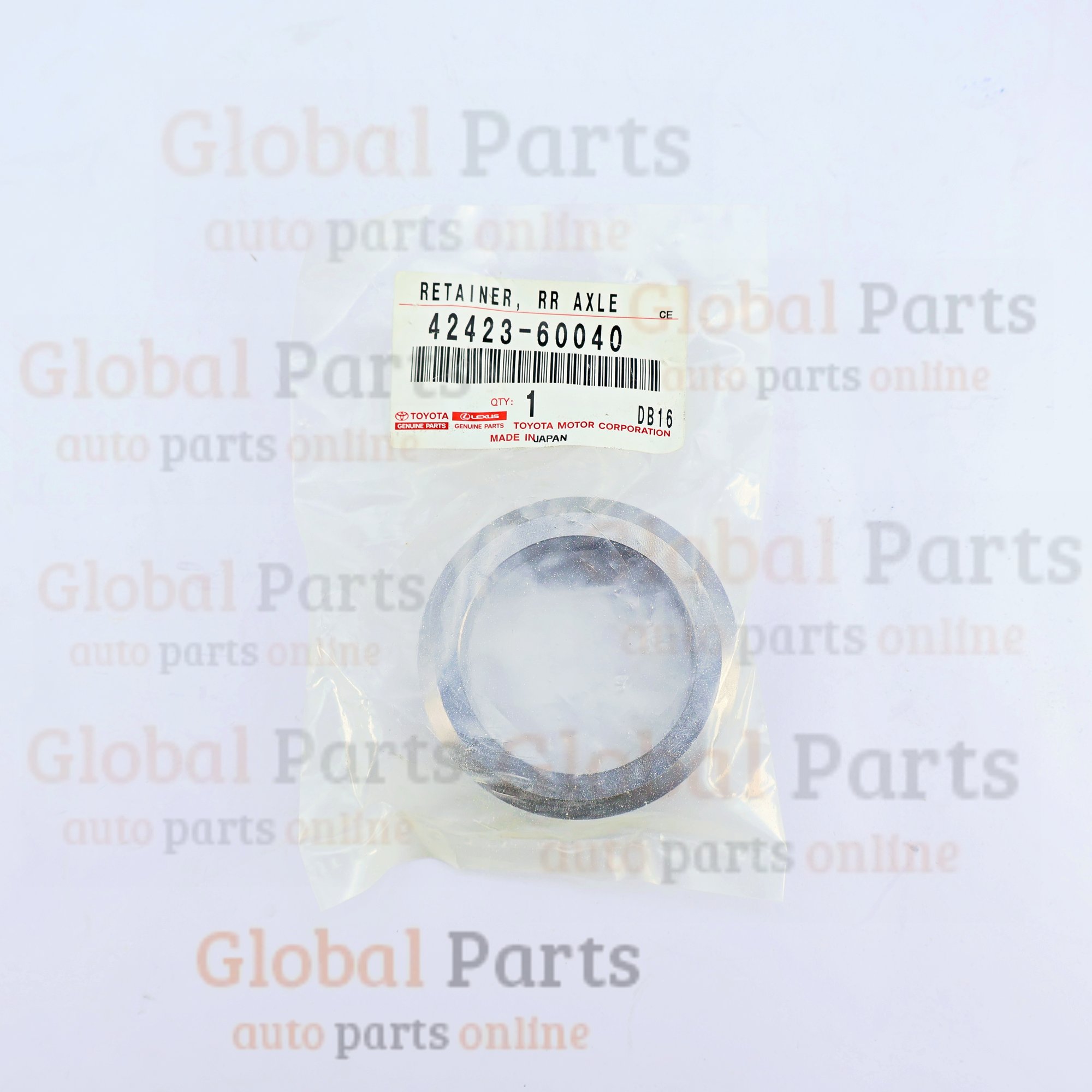 Genuine Toyota OEM Rear Axle Bearing Inner Right Retainer - 42423-60040