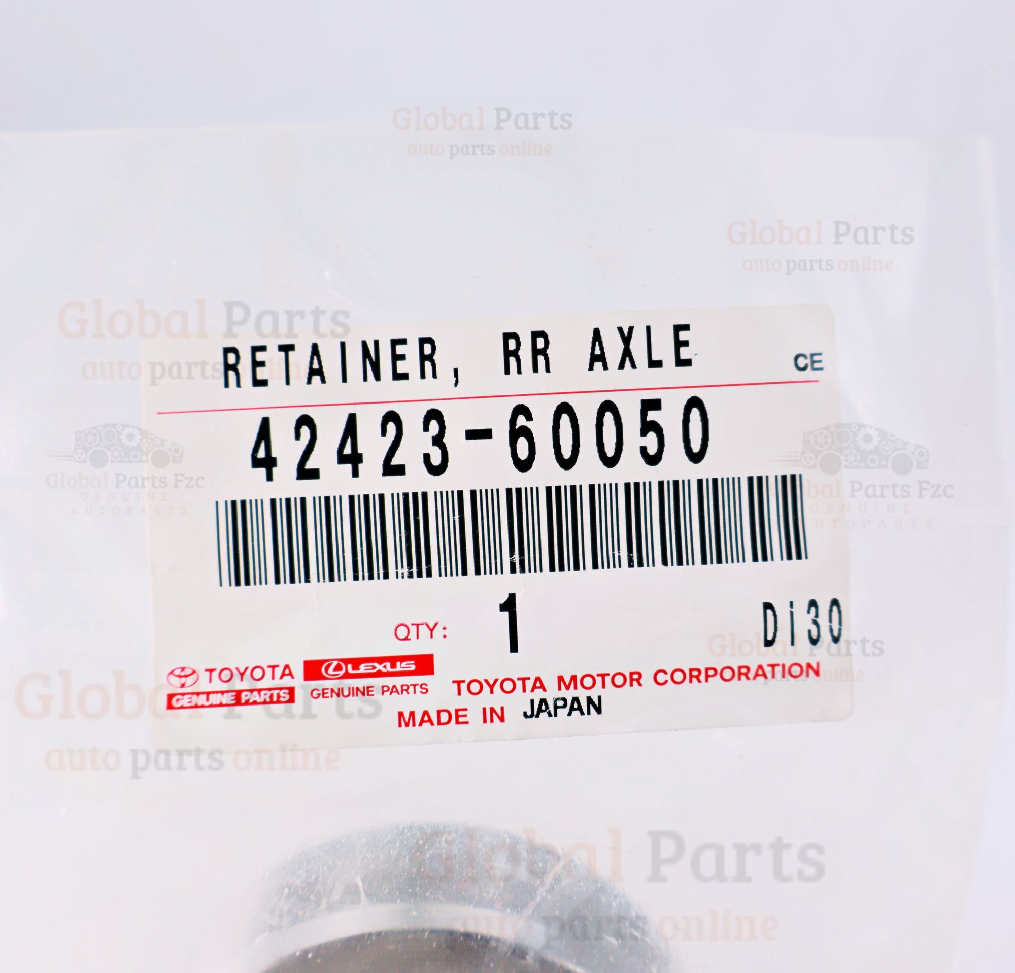 Genuine Toyota OEM Rear Axle Retainer - 42423-60050