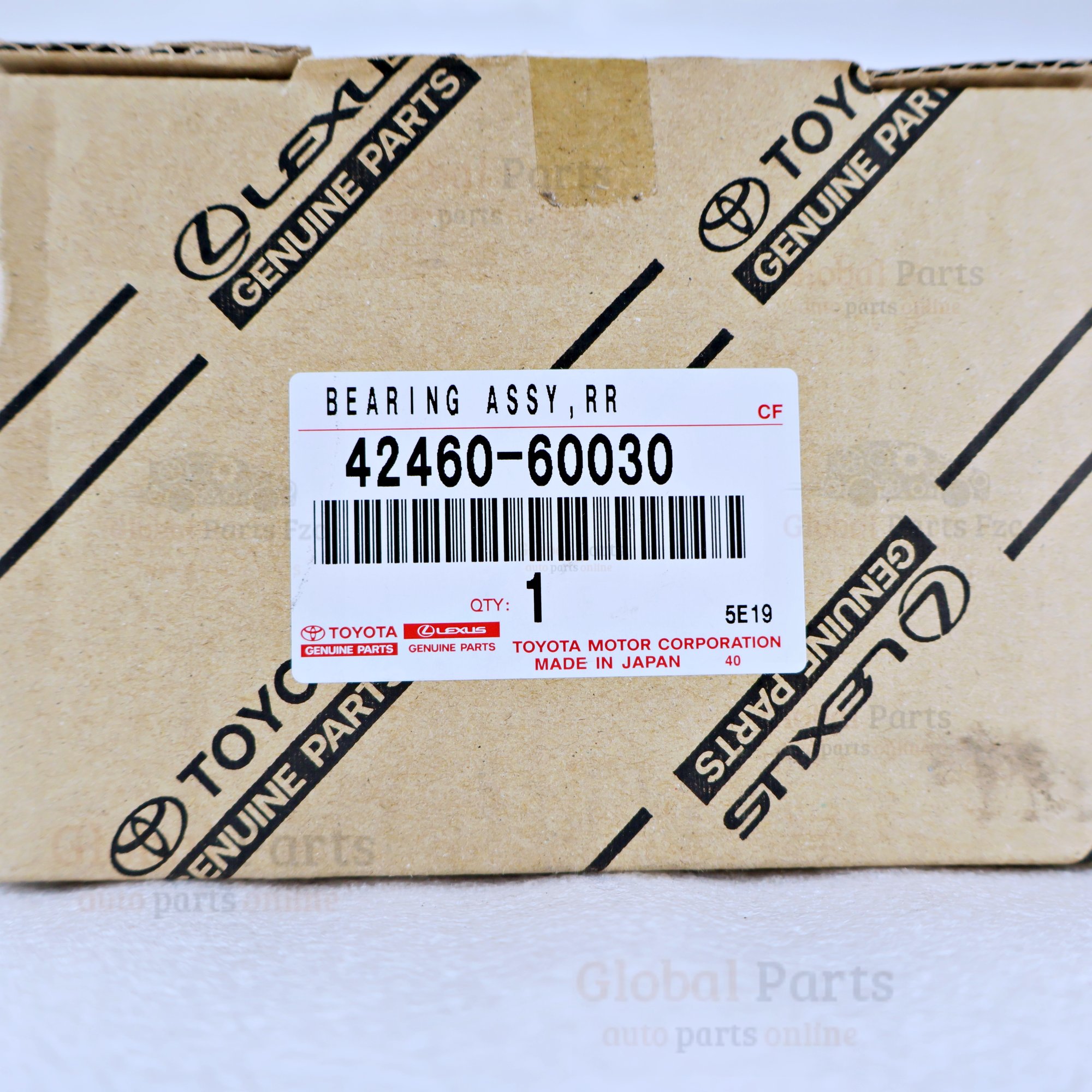 Genuine Toyota OEM Rear Wheel Hub and Bearing Assembly - 42460-60030