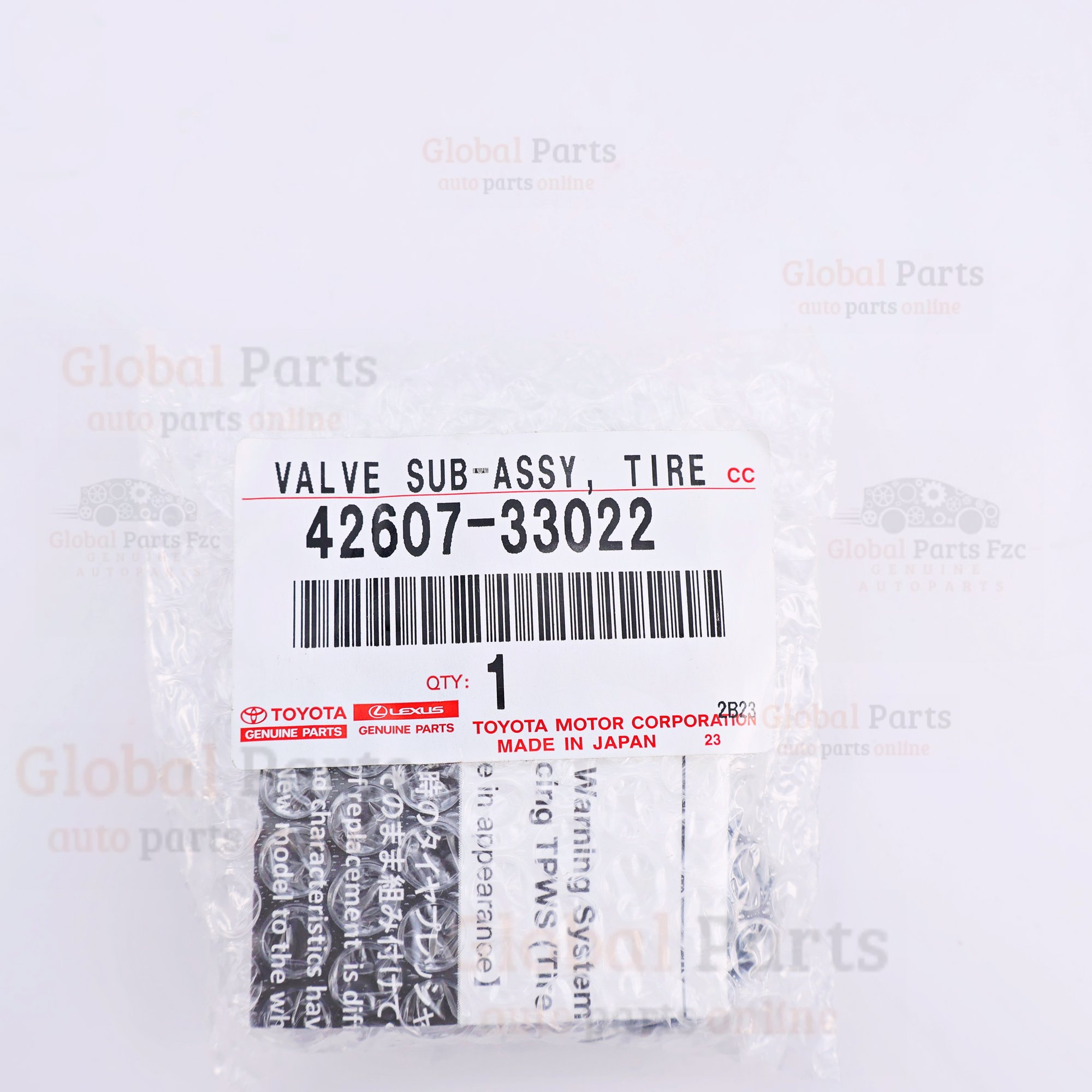 Genuine Toyota OEM Tire Valve Assembly - 42607-33022
