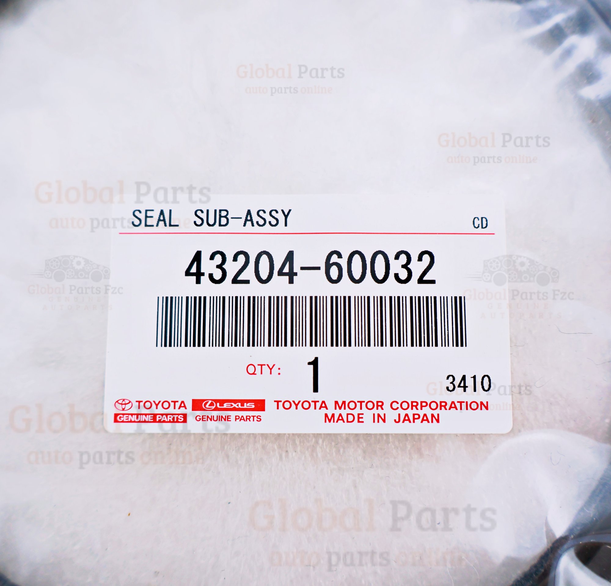 Genuine Toyota OEM Oil Seal - 43204-60032