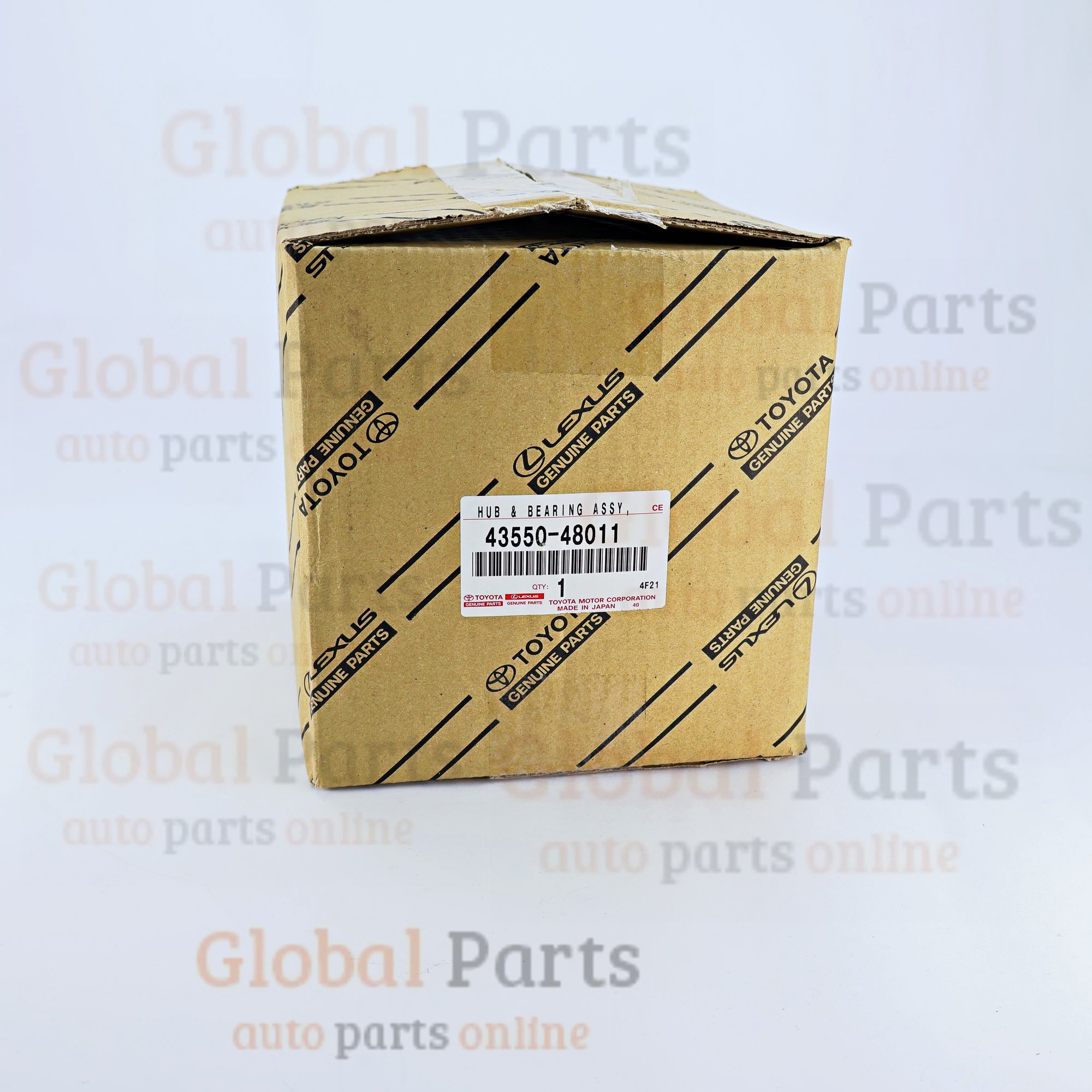 Genuine Toyota OEM Wheel Hub and Bearing Assembly - 43550-48011