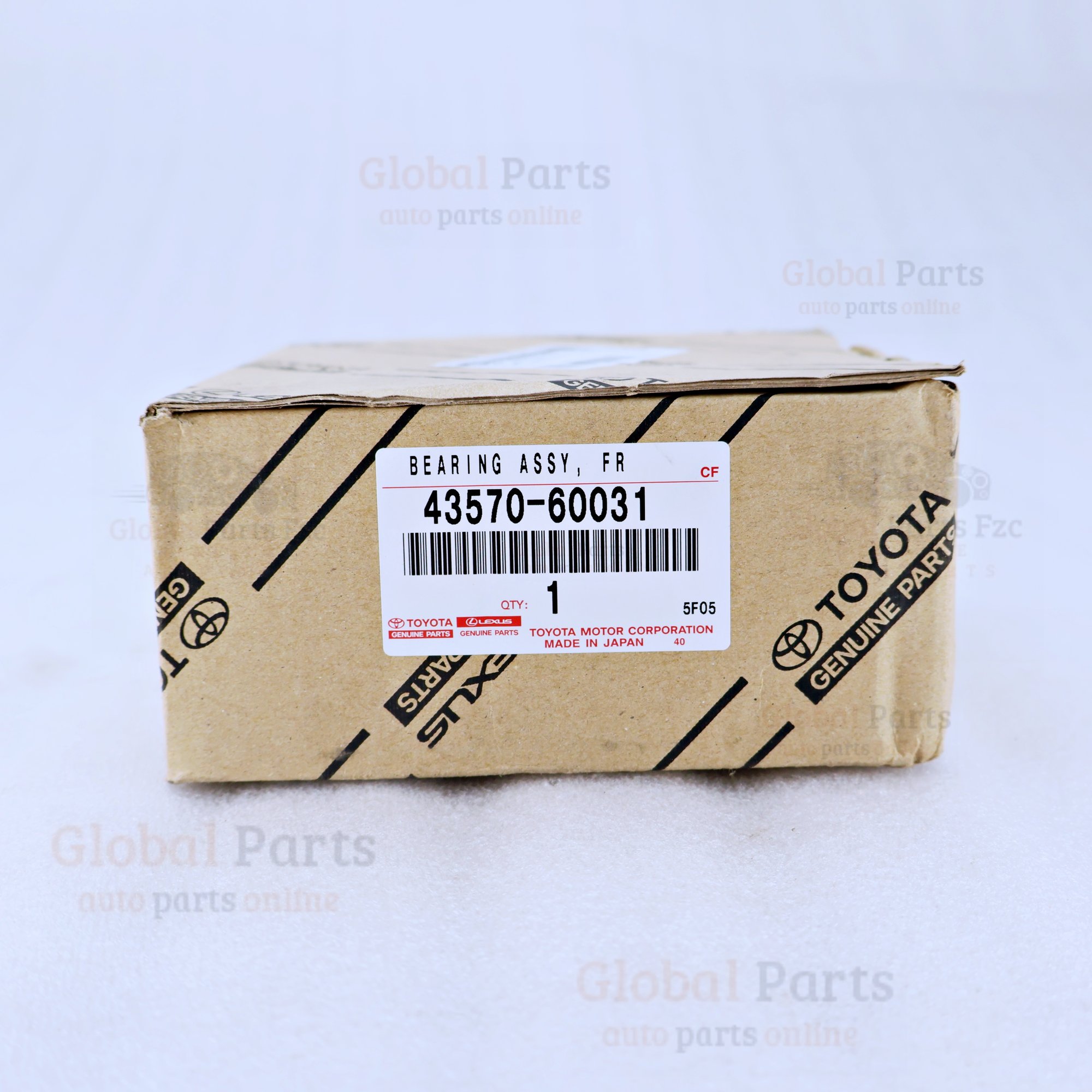 Genuine Toyota OEM Front Wheel Hub and Bearing Assembly - 43570-60031