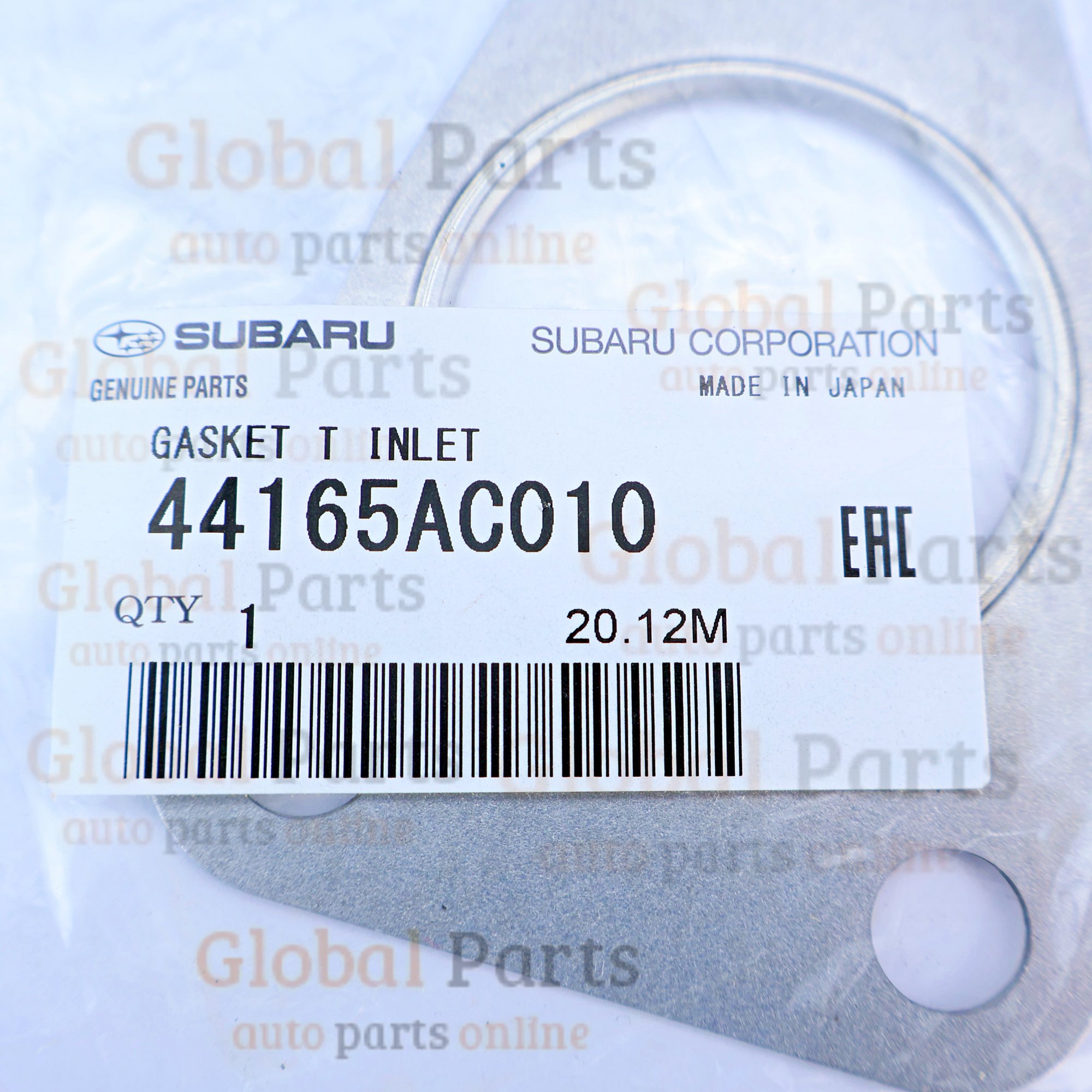 Genuine Subaru OEM Gasket-Exhaust Turbo Inlet - 44165AC010