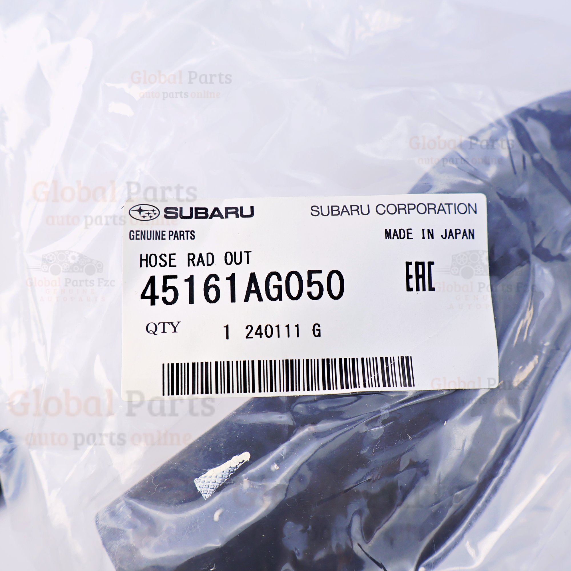 Genuine Subaru OEM Hose-Radiator Outlet - 45161-AG050