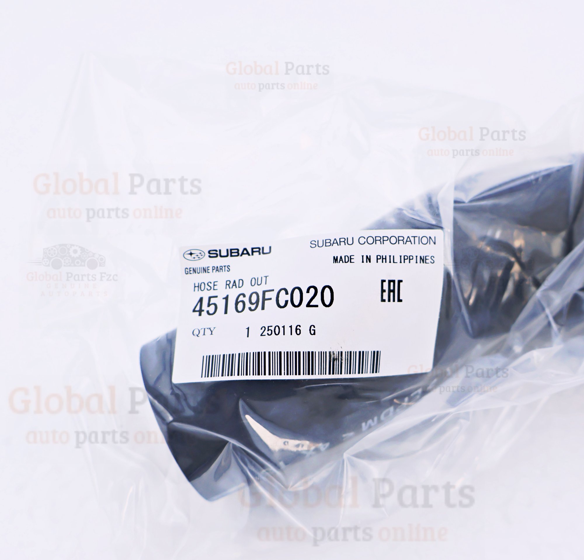 Genuine Subaru OEM Rad Out Hose - 45169-FC020