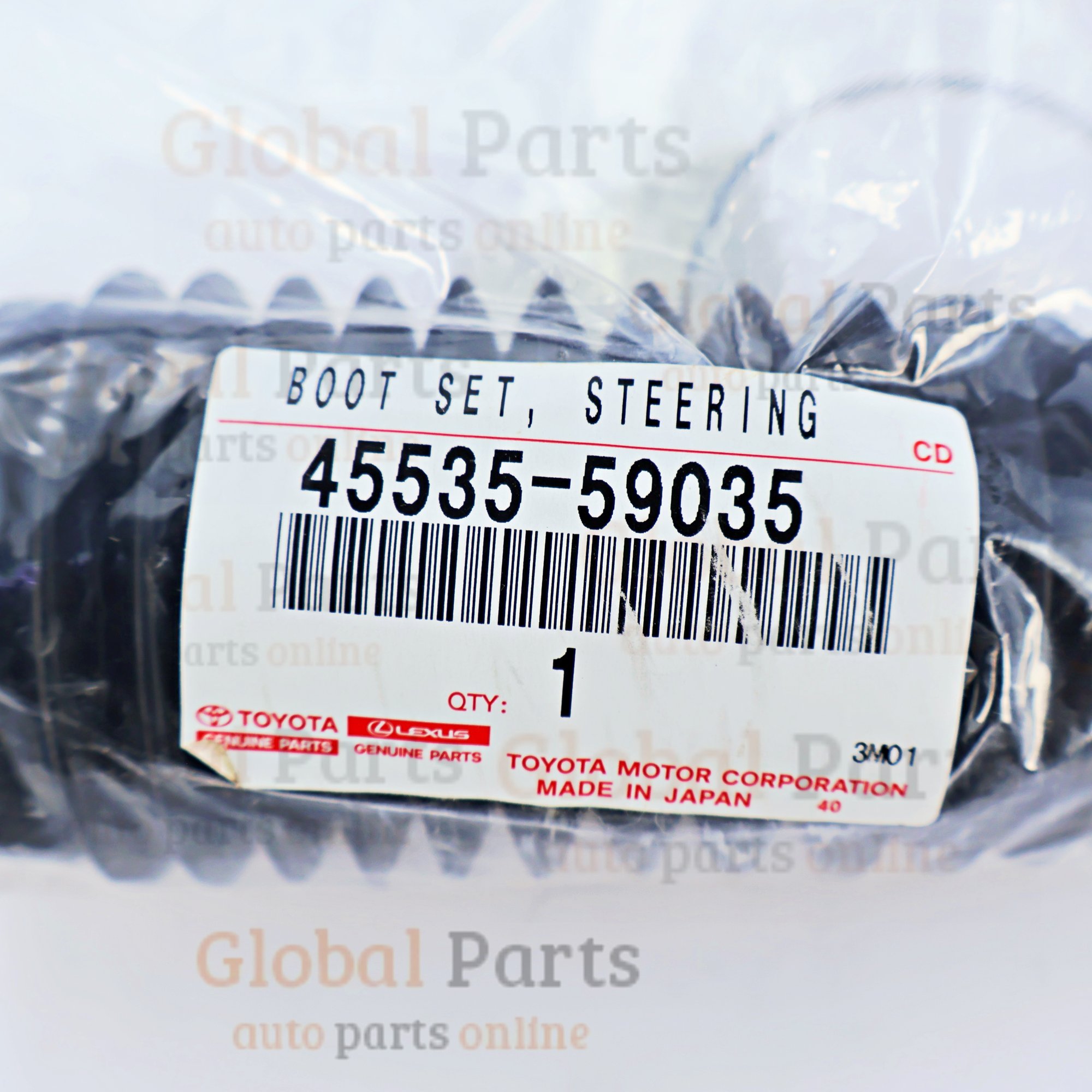 Genuine Toyota OEM Boot Set Steering - 45535-59035