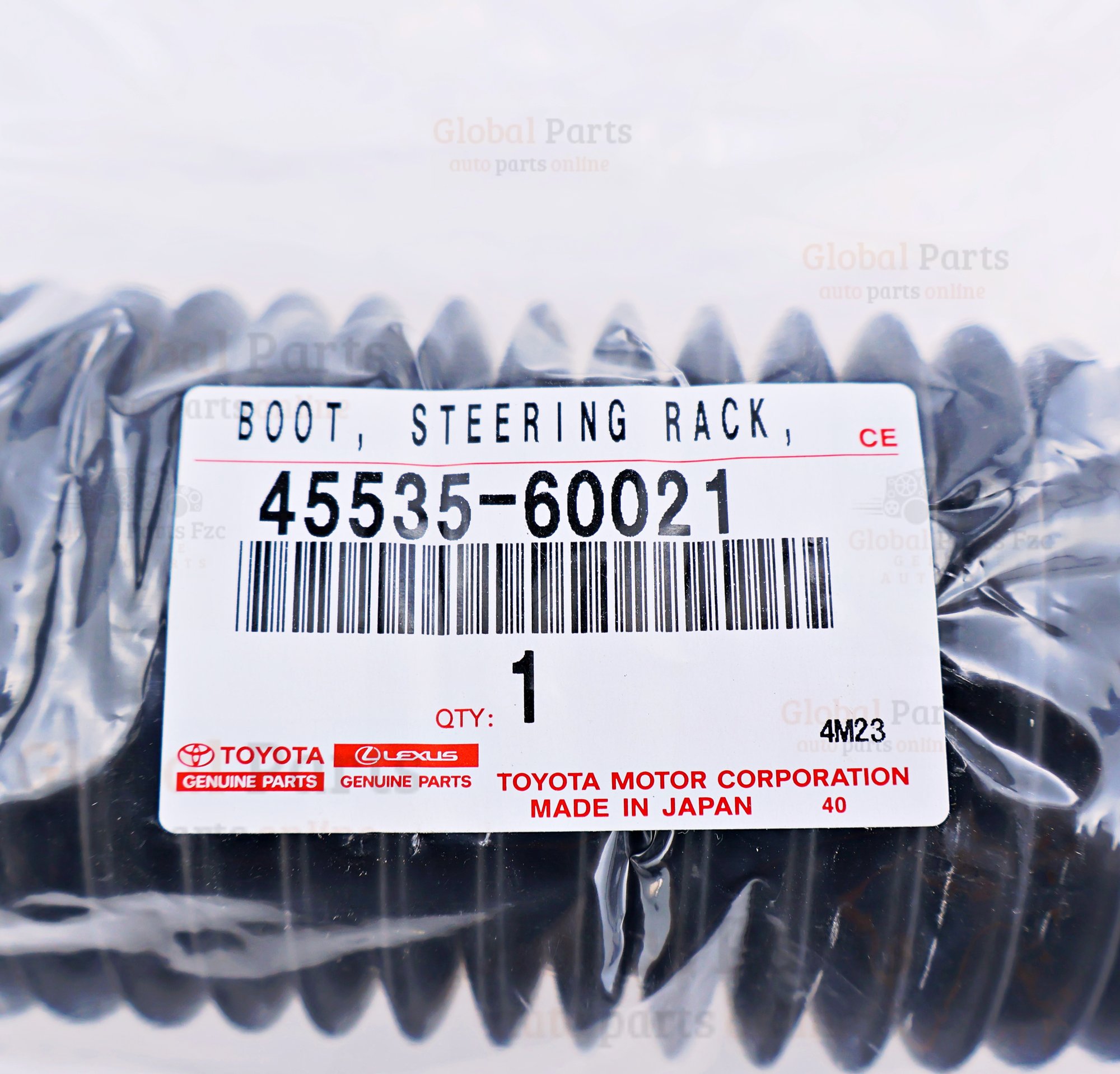 Genuine Toyota OEM Steering Rack Boot - 45535-60021