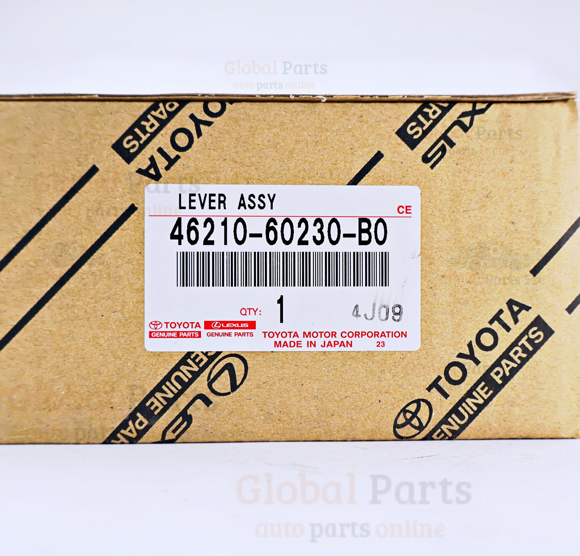 Genuine Toyota OEM Lever Assembly Parking Brake - 46210-60230-B0