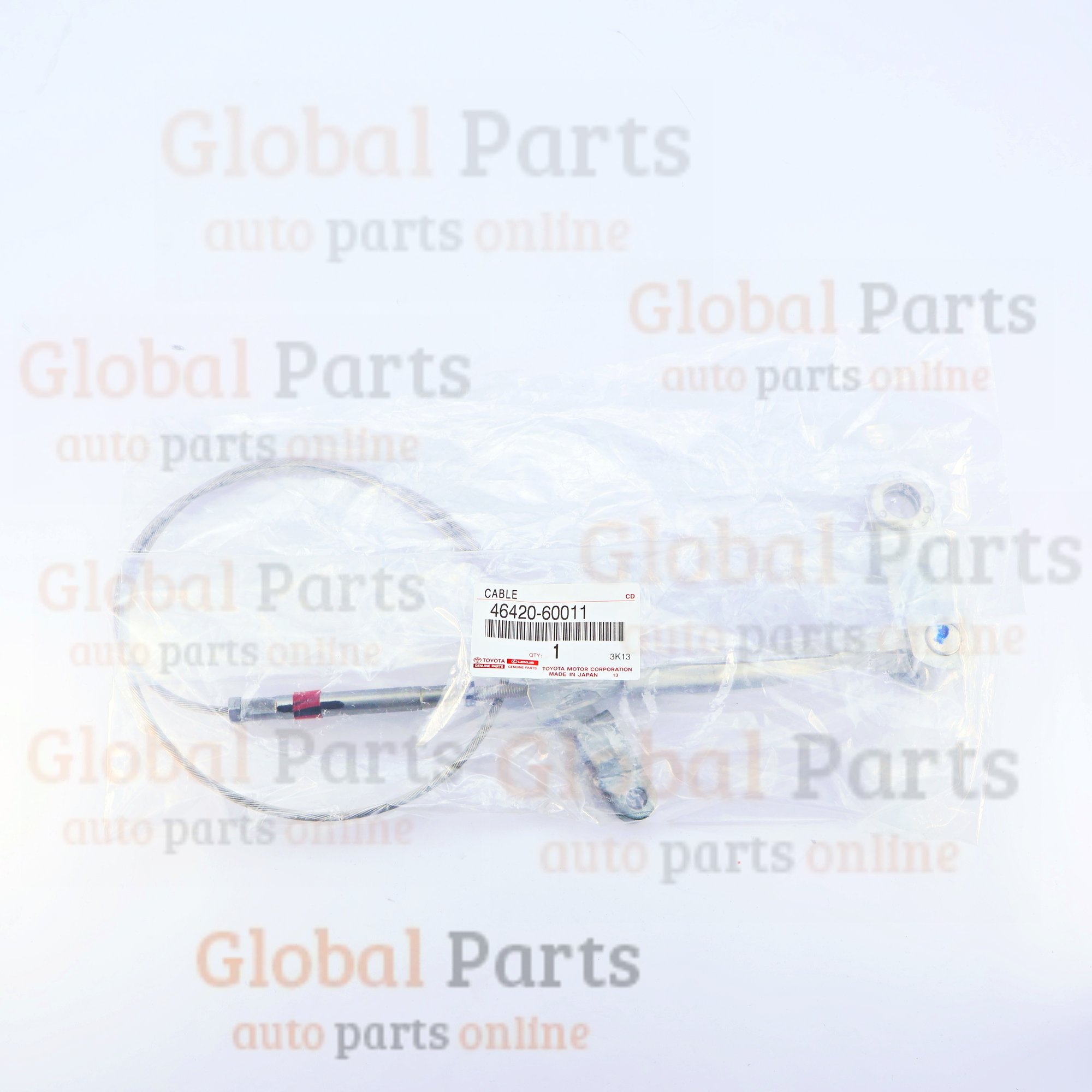 Genuine Toyota OEM Parking Brake Cable No. 2 - 46420-60011