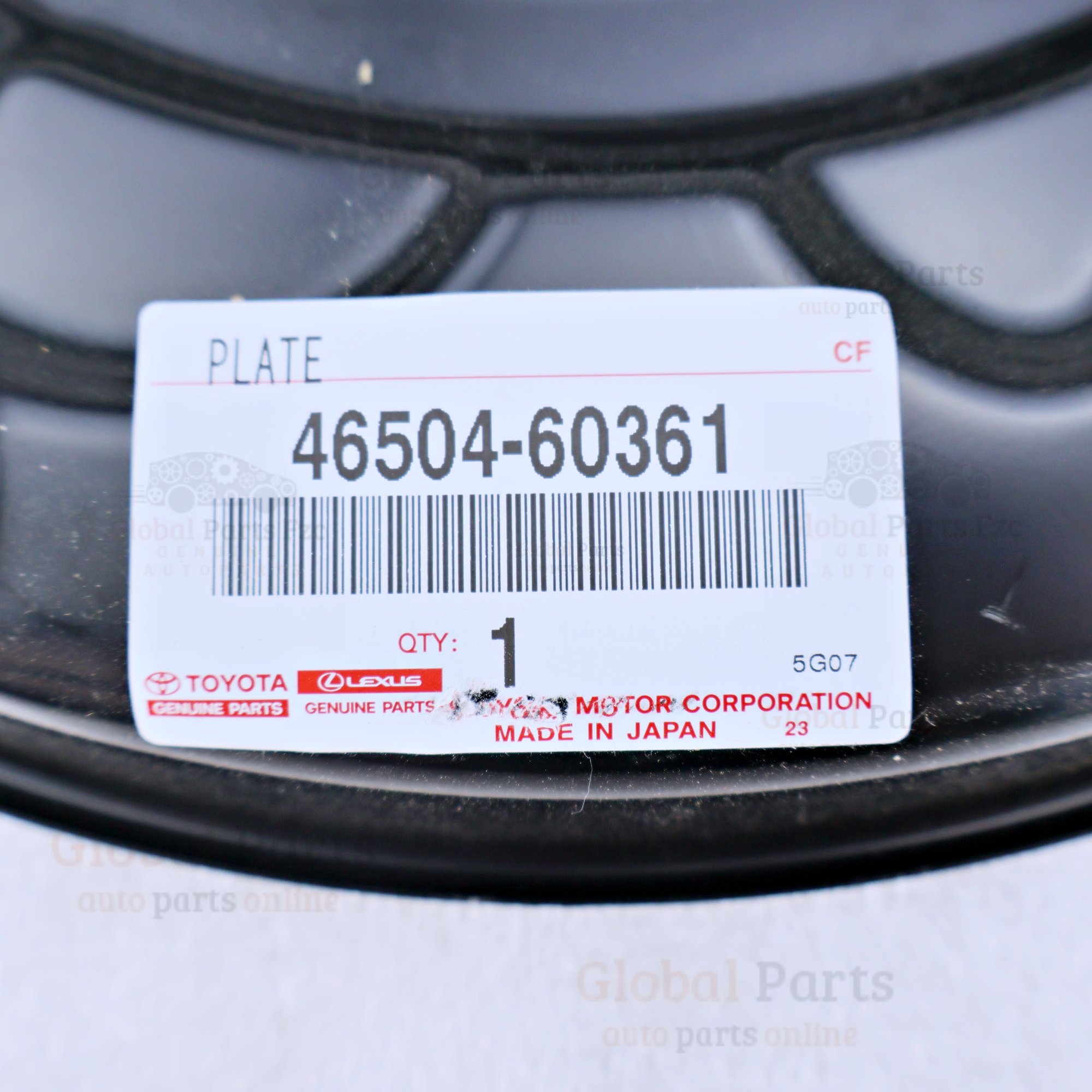 Genuine Toyota OEM Parking Brake Backing Plate - 46504-60361