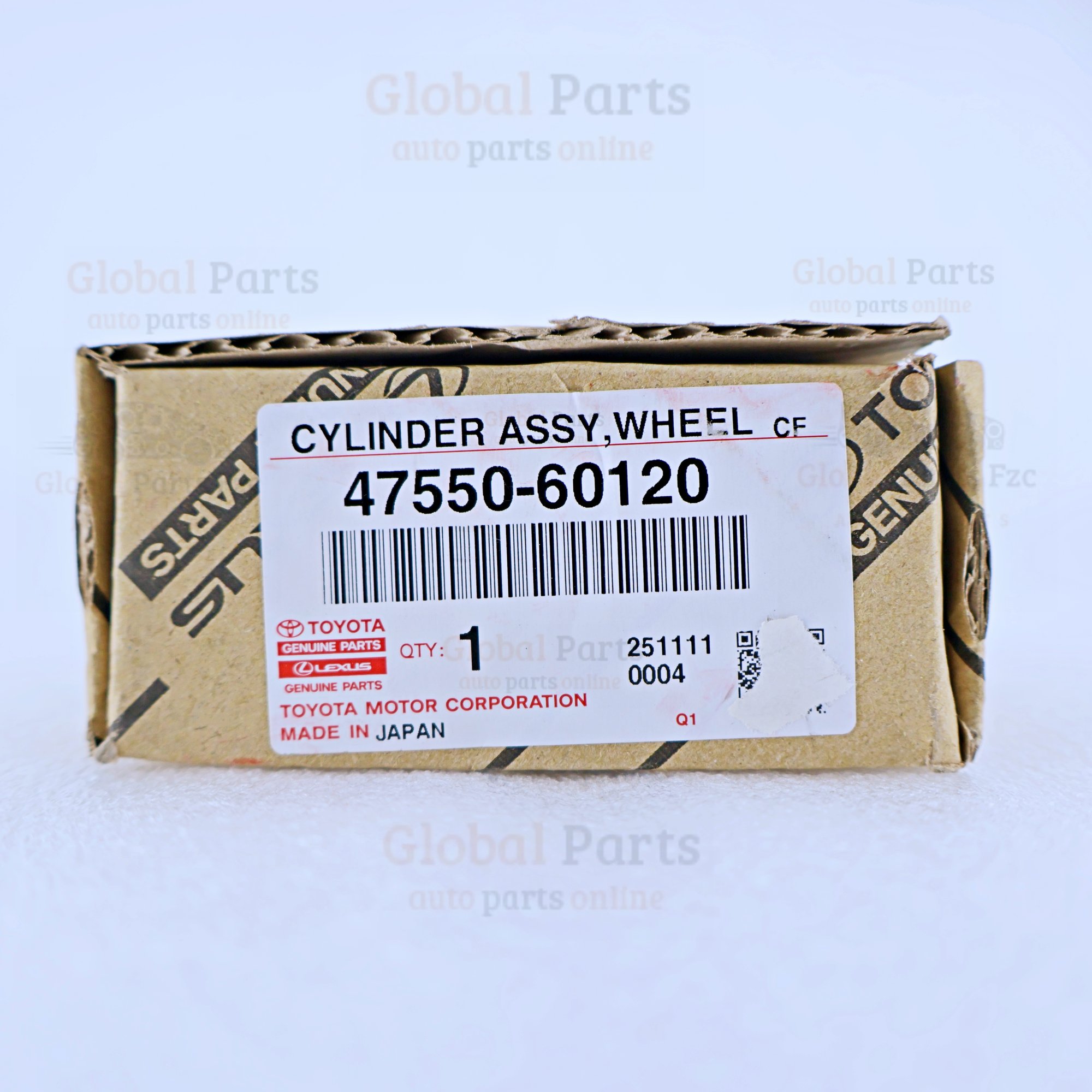 Genuine Toyota OEM Rear Wheel Brake Cylinder Assembly (rightLeft) - 47550-60120
