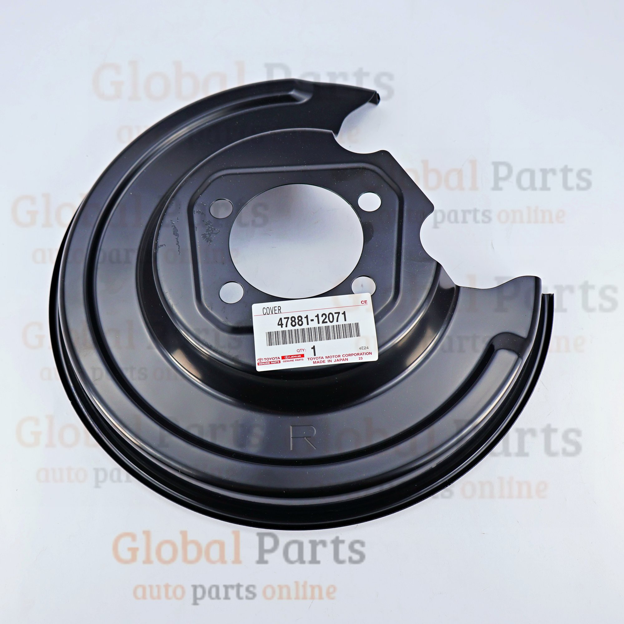 Genuine Toyota OEM Disc Brake Dust Cover - 47881-12071