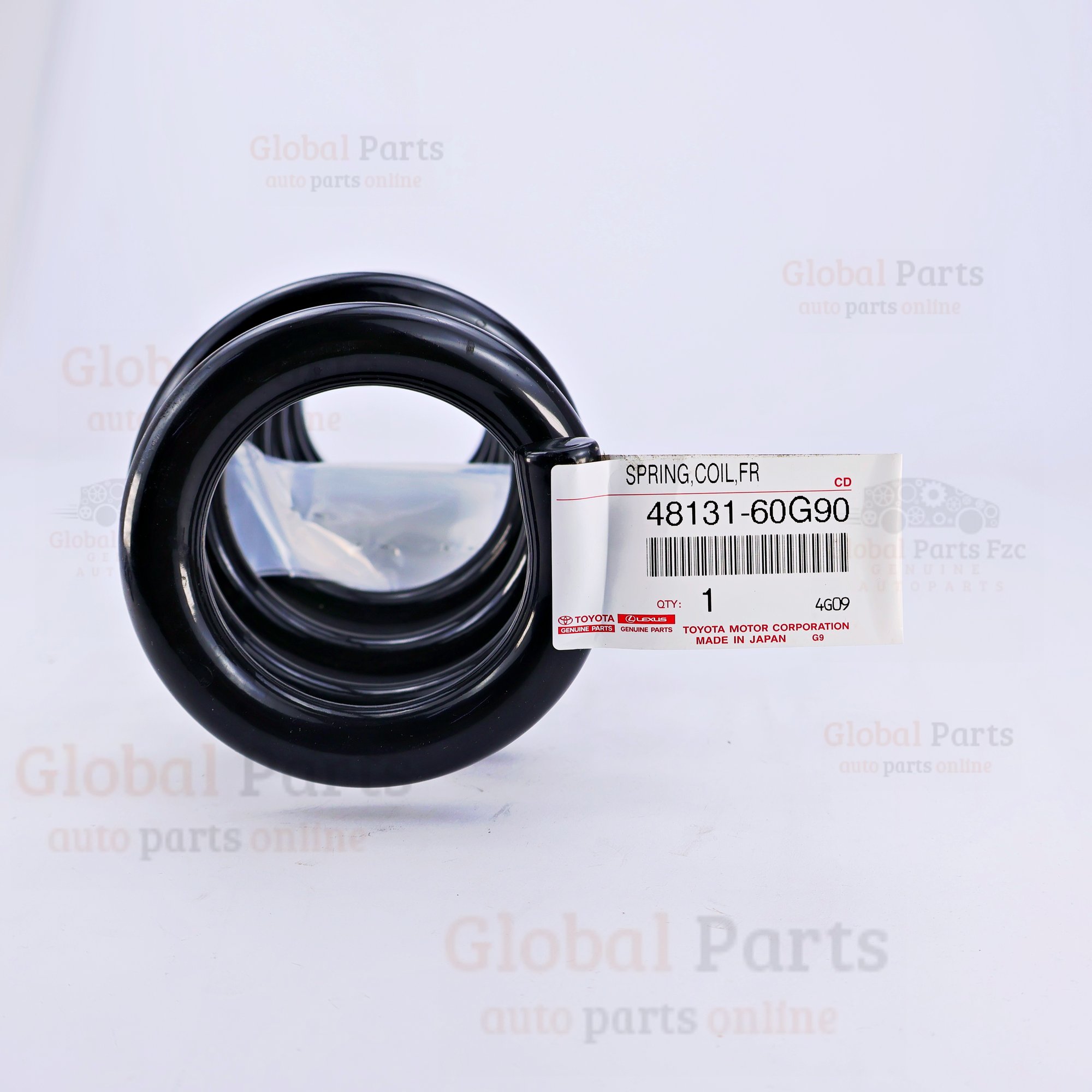 Genuine Toyota OEM Front Coil Spring - 48131-60G90