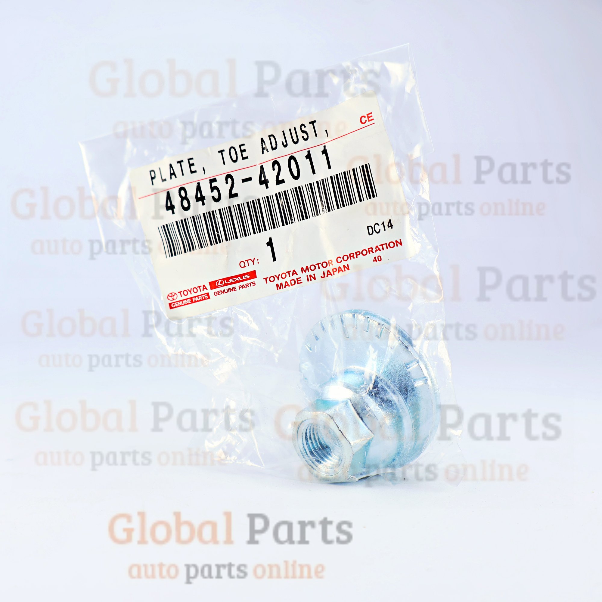 Genuine Toyota OEM Rear Suspension Toe Adjust No. 2 Plate - 48452-42011