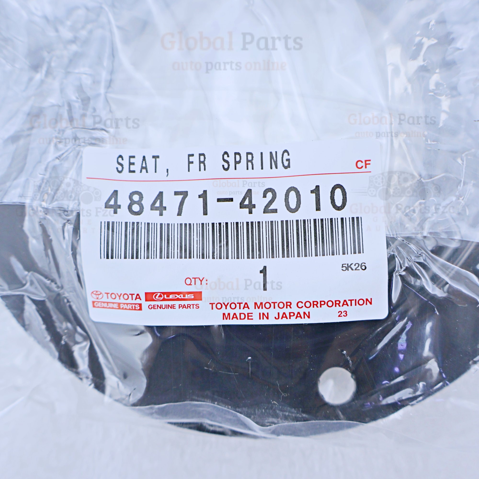 Genuine Toyota OEM Front Coil Spring Upper Seat (rightLeft) - 48471-42010