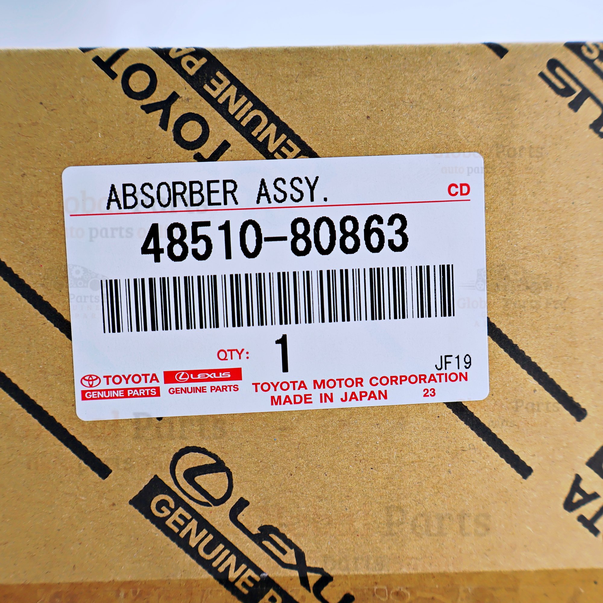 Genuine Toyota OEM Shock Absorber - 48510-80863