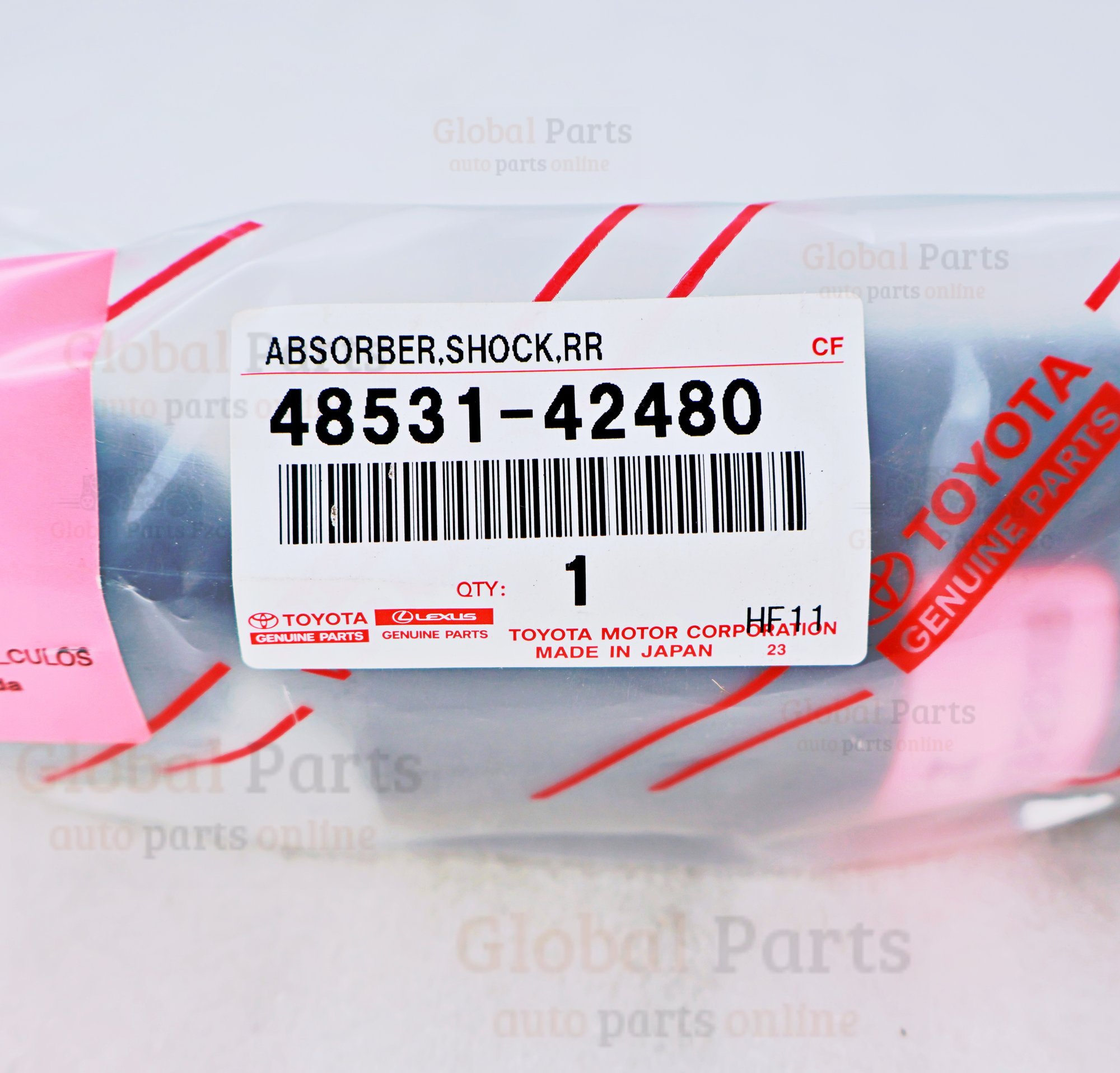 Genuine Toyota OEM Rear Shock Absorber - 48531-42480