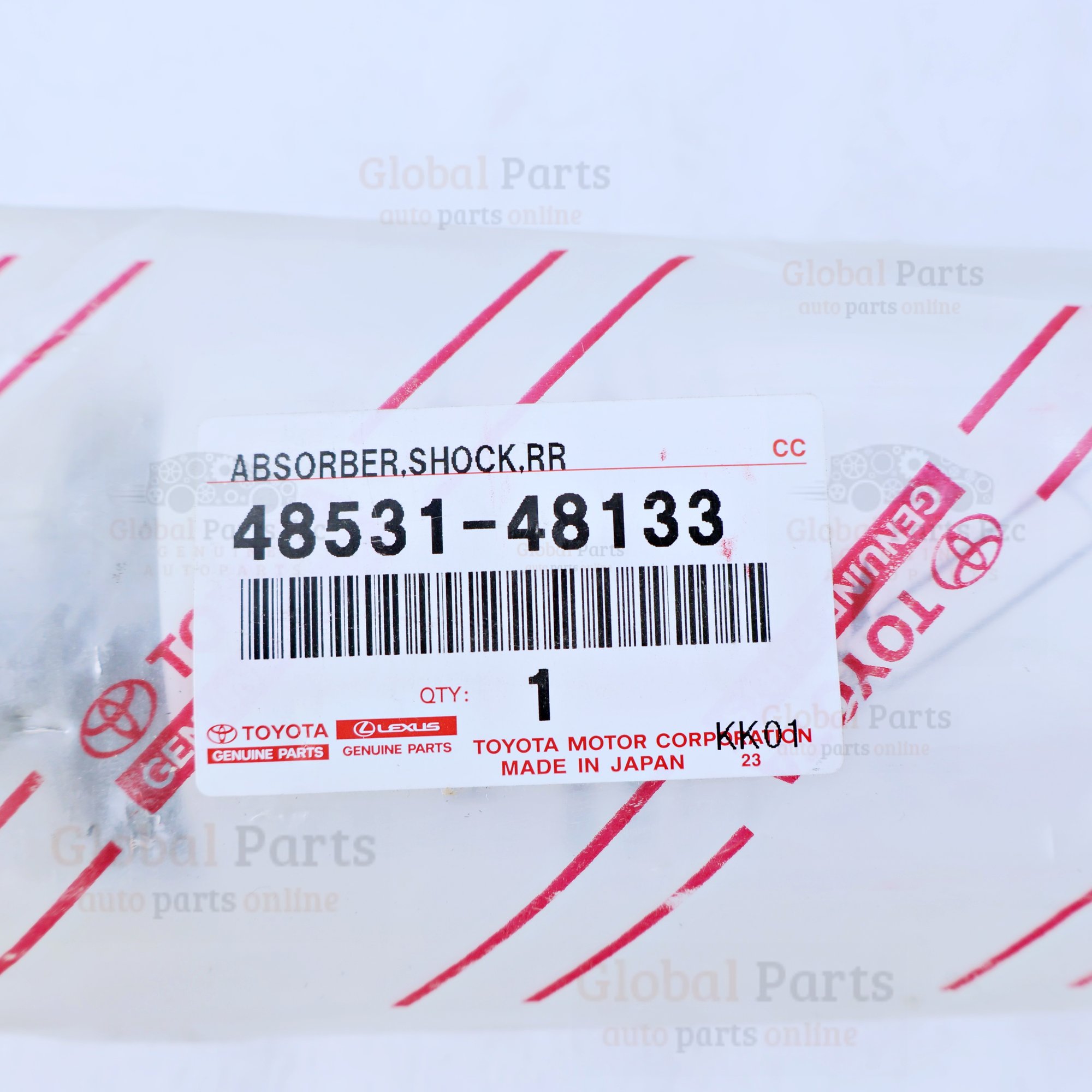 Genuine Toyota OEM Shock Absorber - 48531-48133