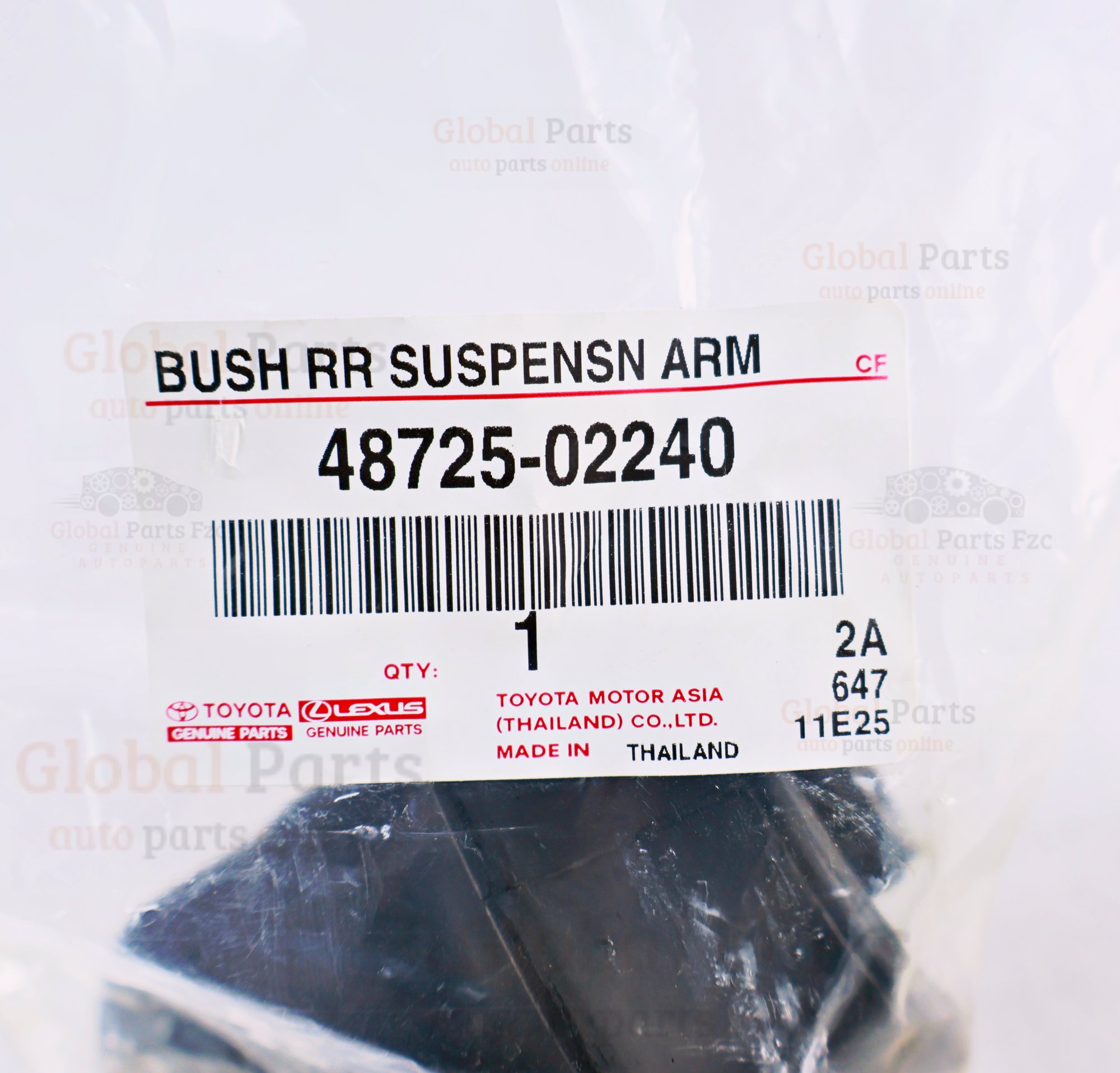Genuine Toyota OEM Rear Suspensn Arm Bushing - 48725-02240