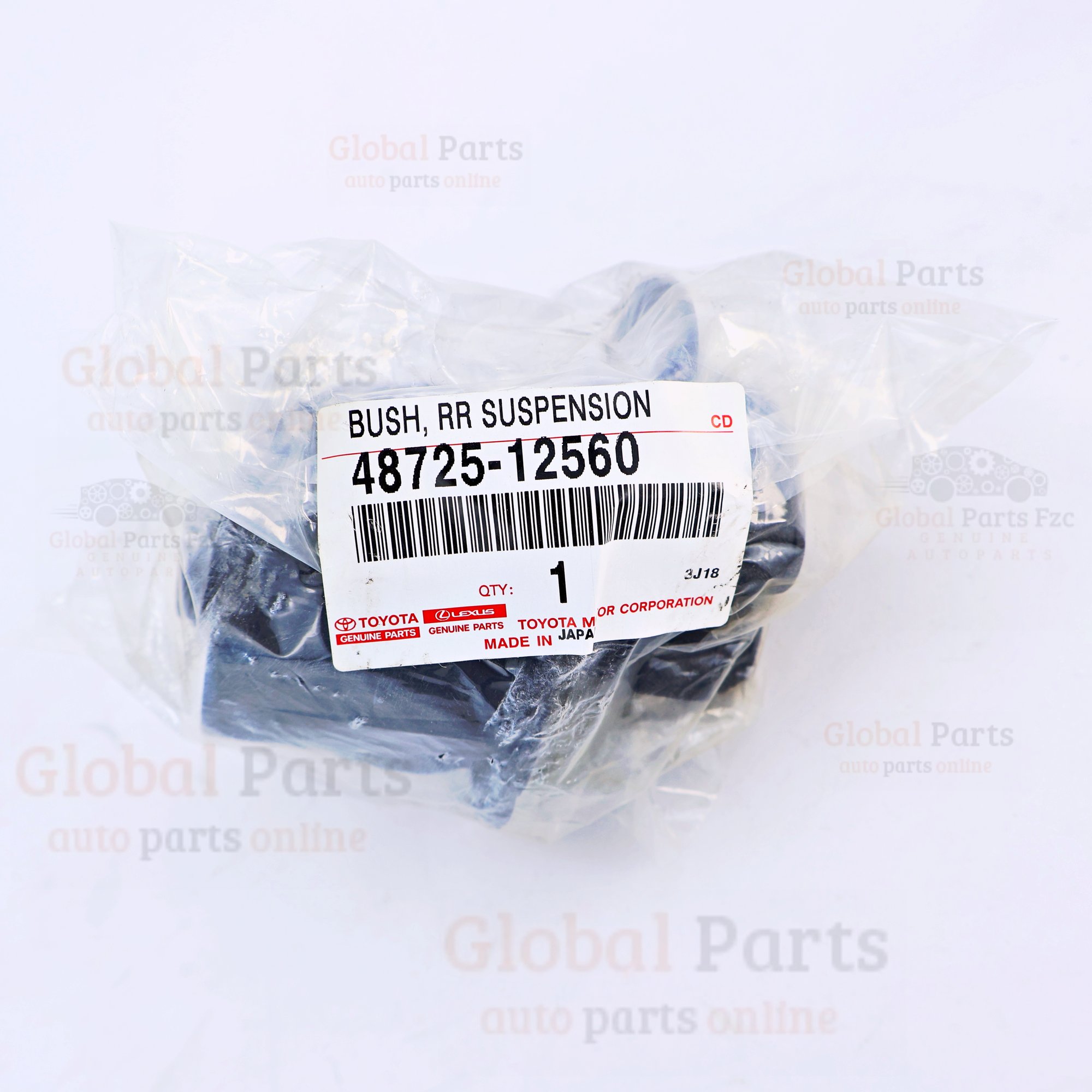 Genuine Toyota OEM Rear Axle Carrier Right Bushing - 48725-12560