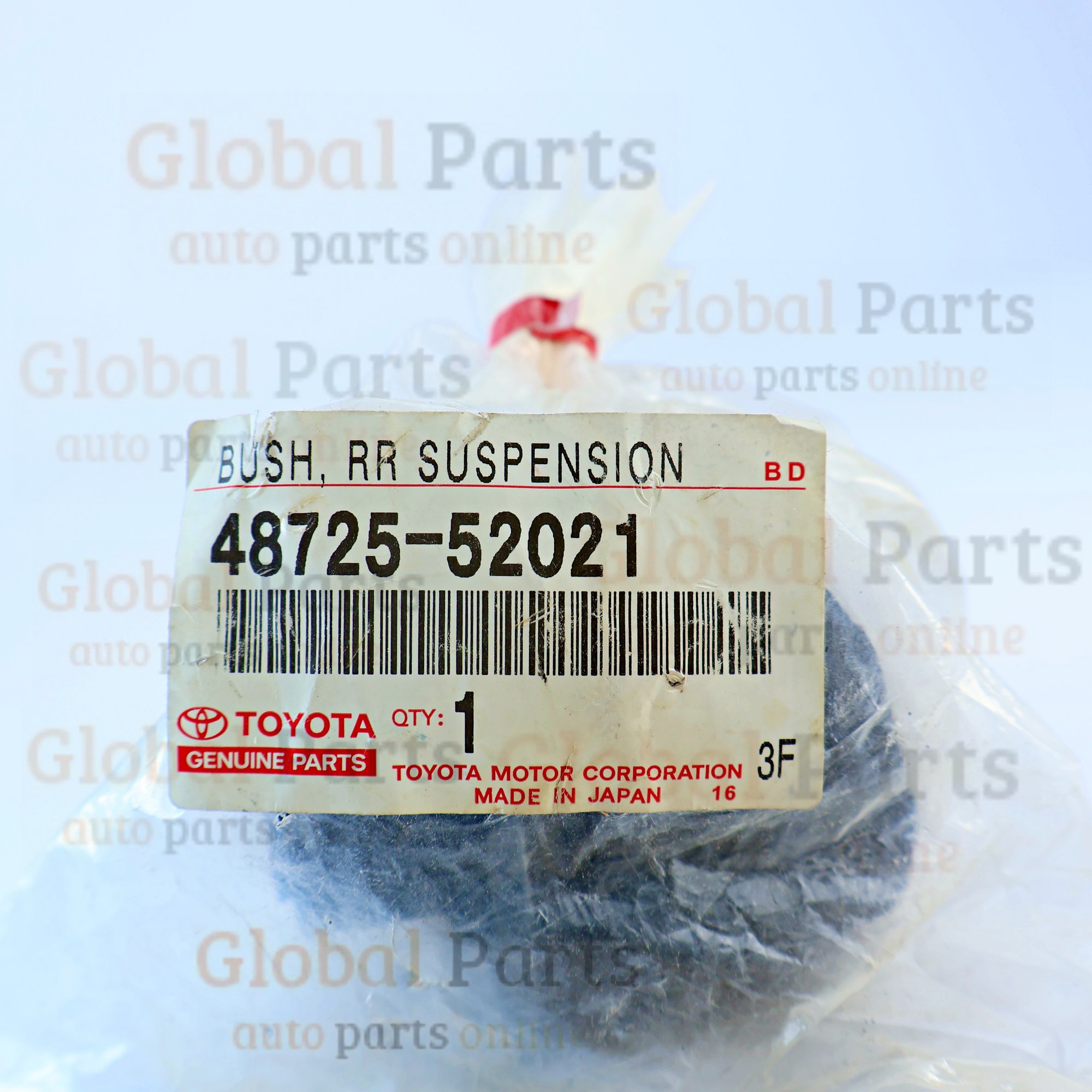 Genuine Toyota OEM Rear Axle Carrier Right Bushing - 48725-52021