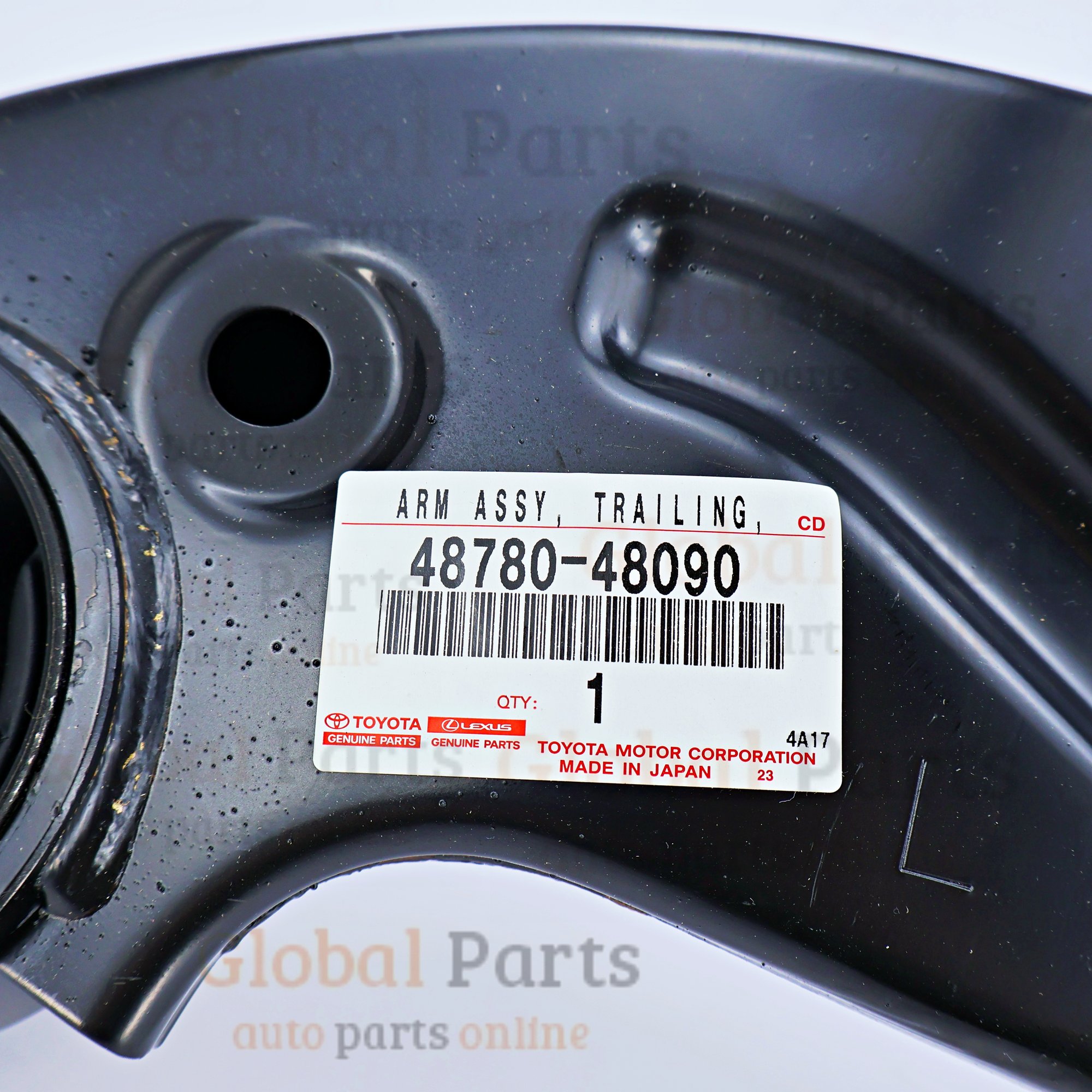 Genuine Toyota OEM Trailing Arm Assembly - 48780-48090