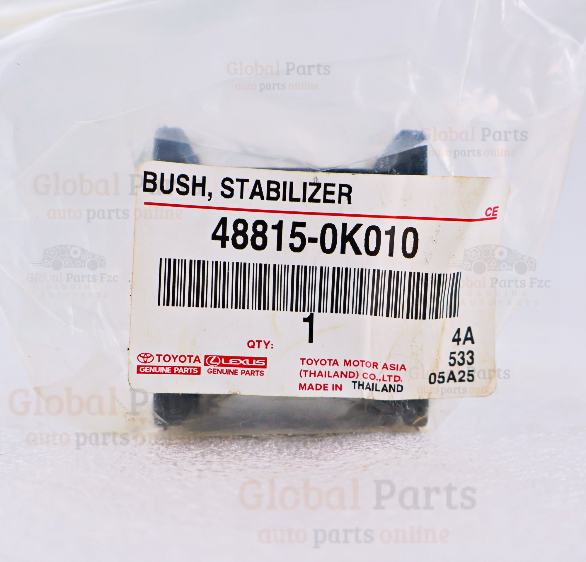 Genuine Toyota OEM Stabilizer Bar Bushing - 48815-0K010