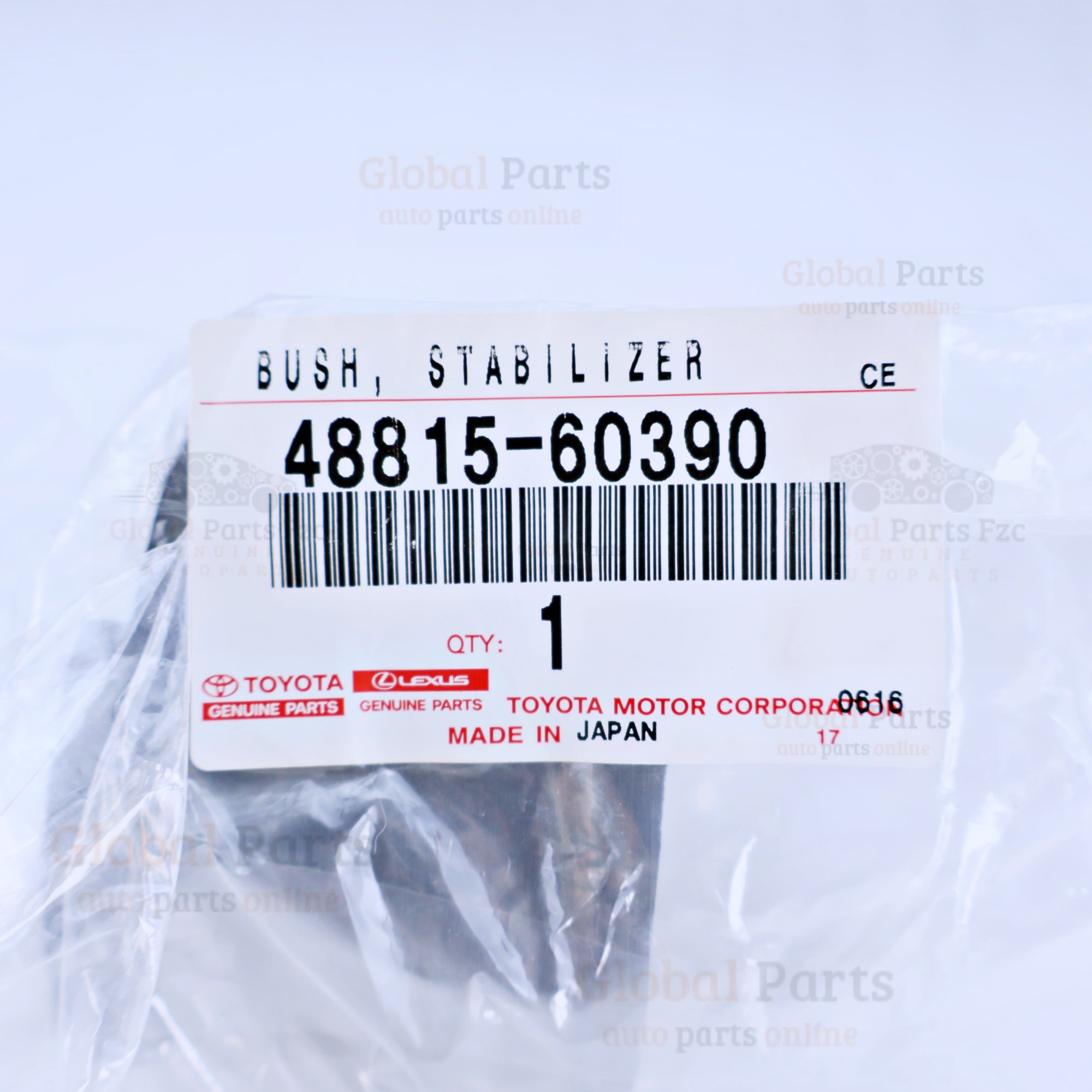 Genuine Toyota OEM Stabilizer Bar Bushing - 48815-60390