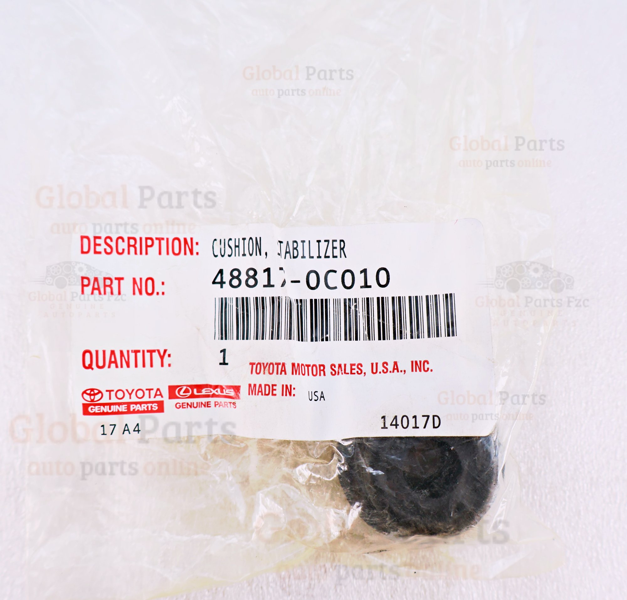 Genuine Toyota OEM Stabilizer Cushion - 48817-0C010
