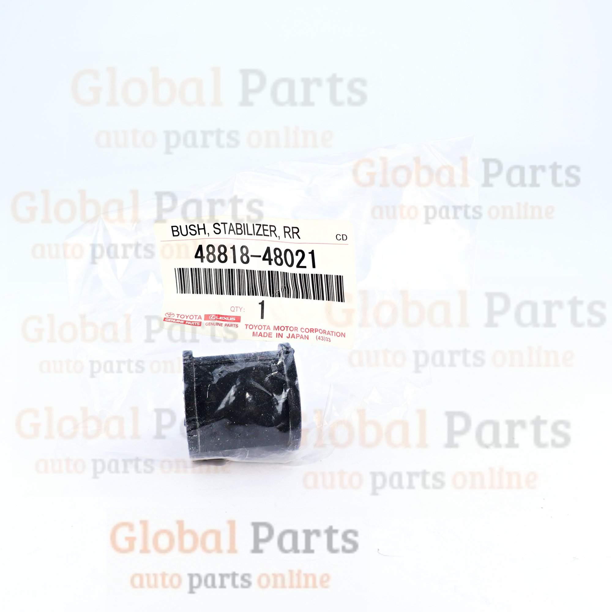Genuine Toyota OEM Stabilizer Bar Bushing - 48818-48021