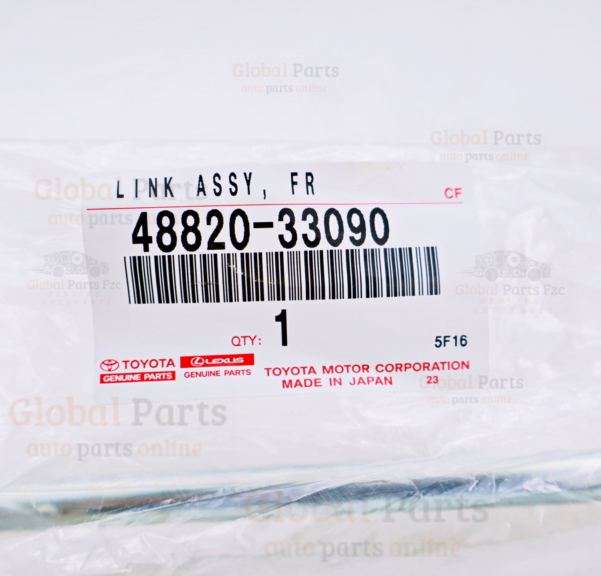 Genuine Toyota OEM Front Link Assembly - 48820-33090