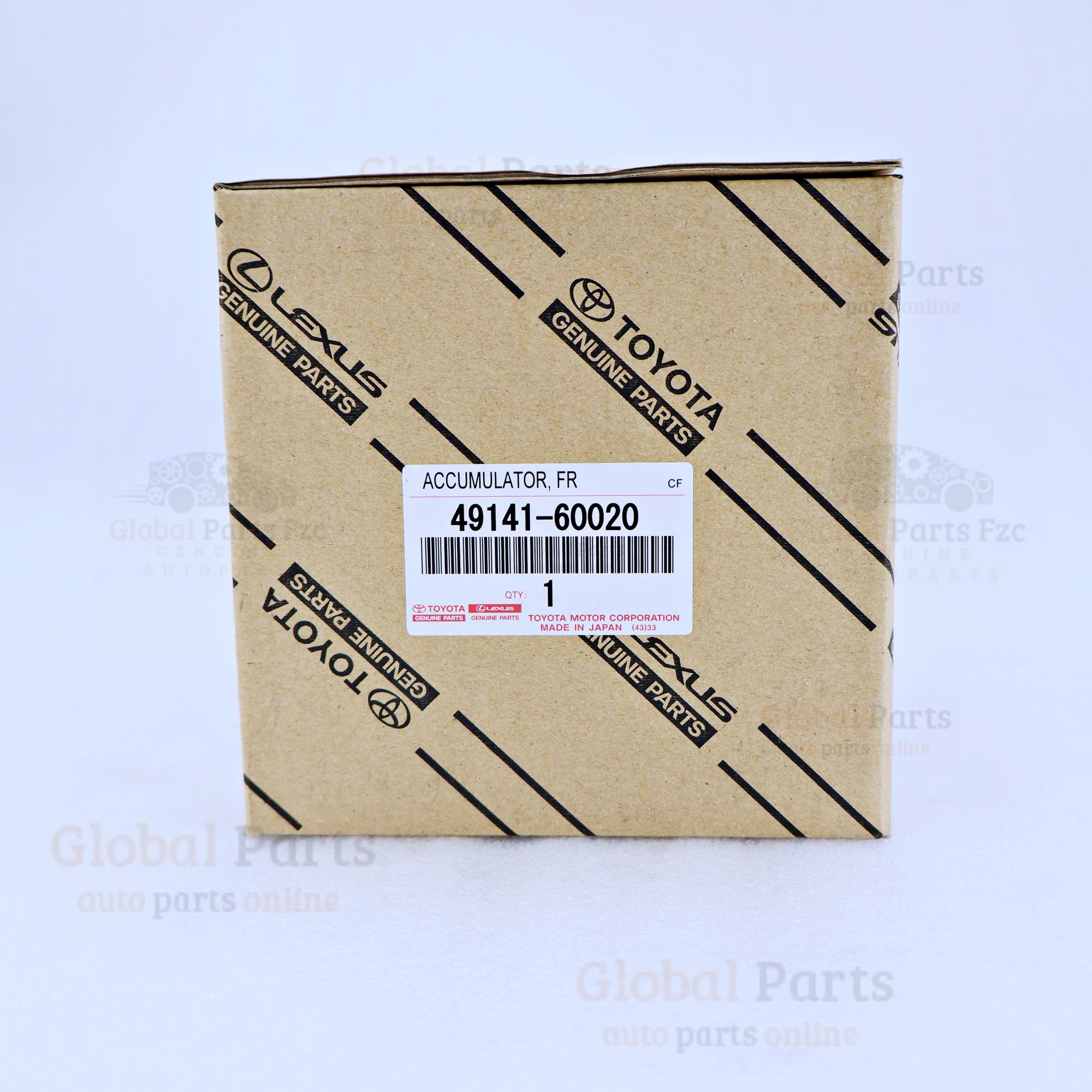 Genuine Toyota OEM Front Suspension Control Accumulator - 49141-60020