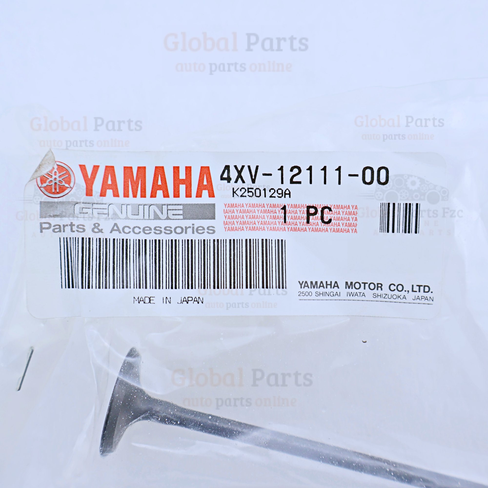 Genuine Yamaha OEM Intake Valve - 4XV-12111-00