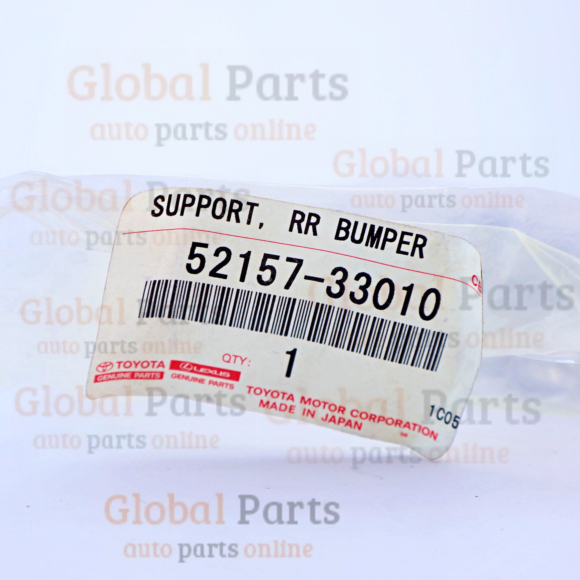 Genuine Toyota OEM Rear Bumper Side No. 2 Right Support - 52157-33010