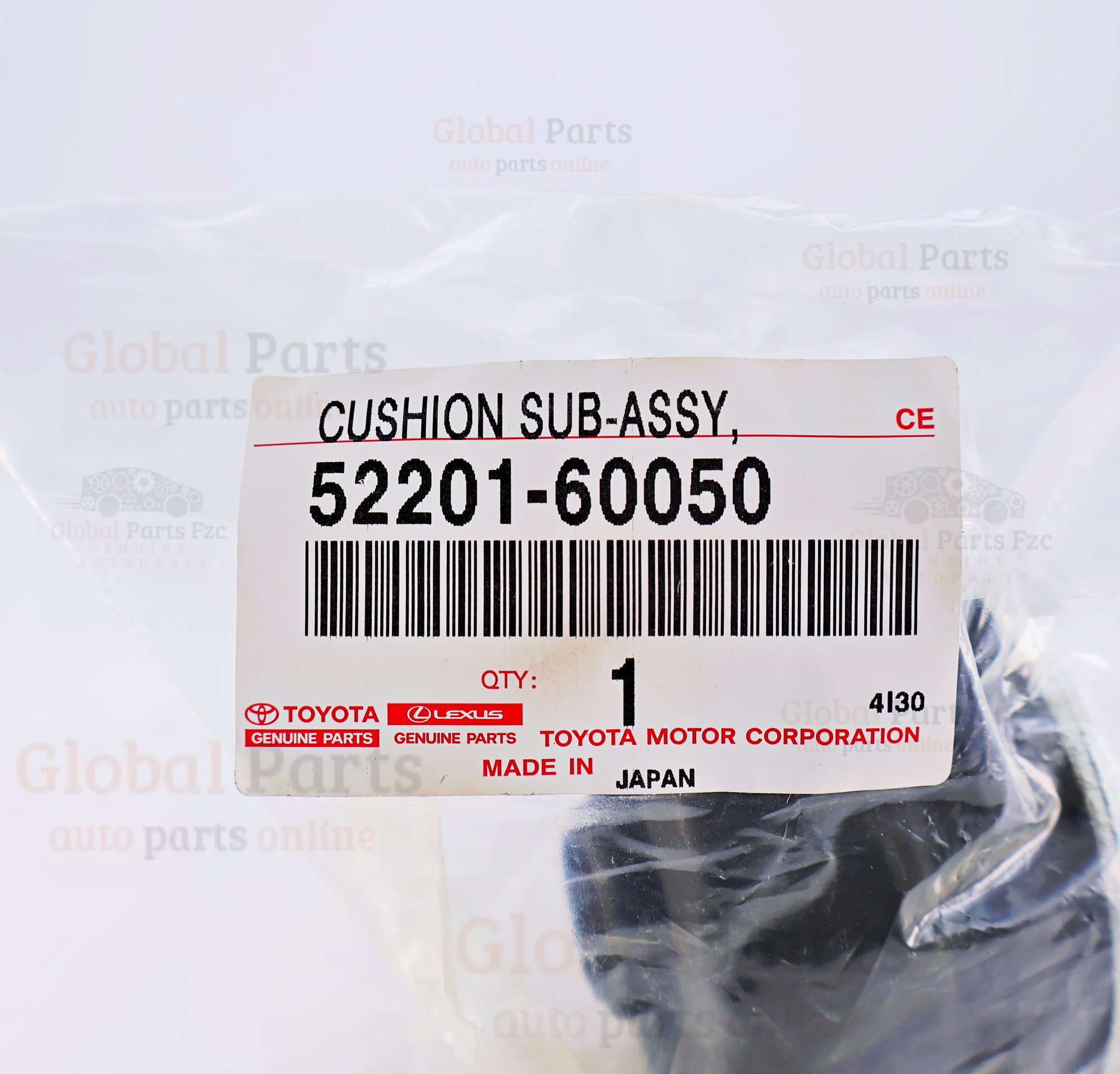 Genuine Toyota OEM Front Cab Mount Cushion - 52201-60050