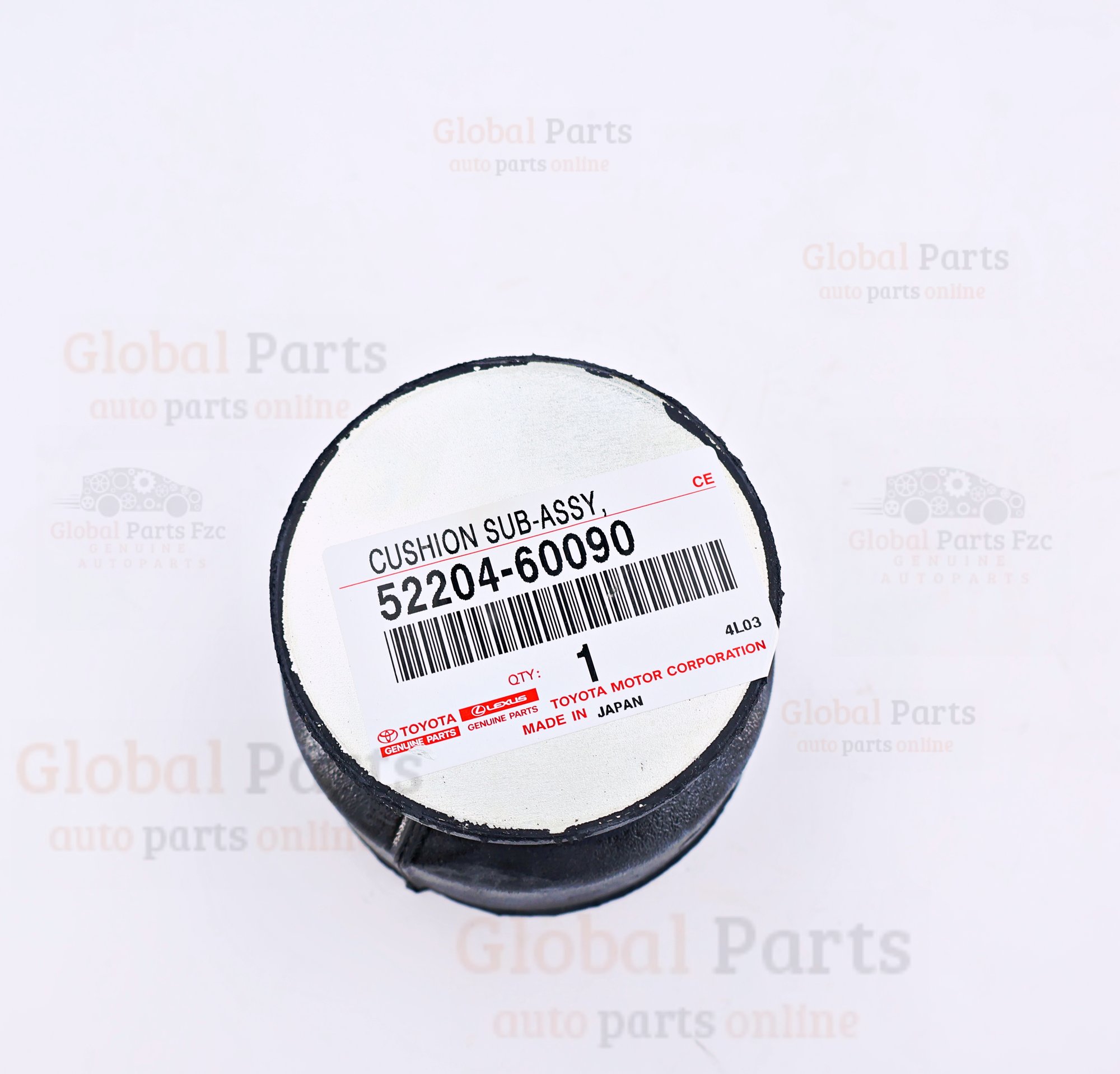 Genuine Toyota OEM Lower Cab Mount Cushion No. 2 - 52204-60090
