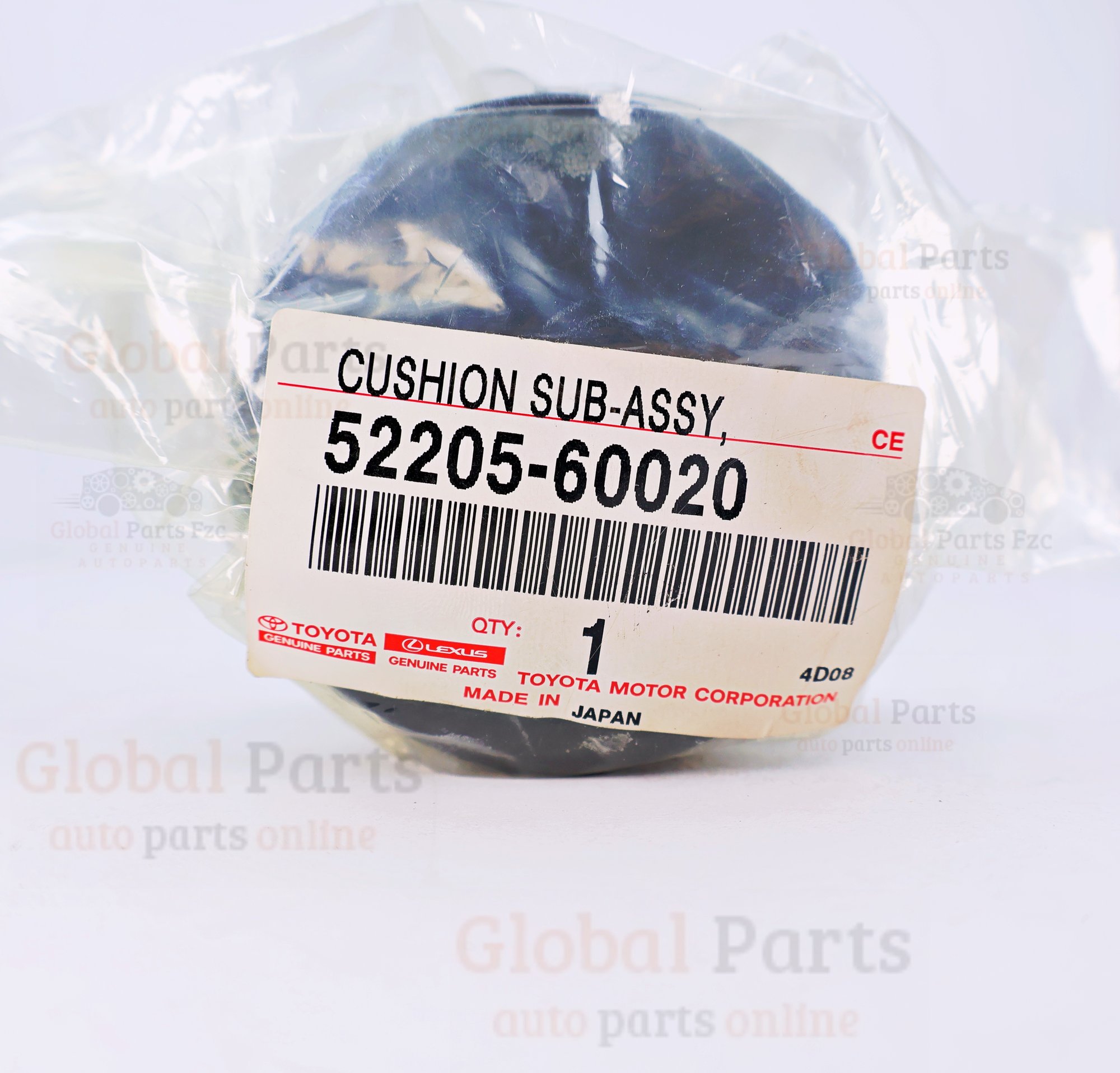 Genuine Toyota OEM Upper Cab Mount Cushion No. 3 - 52205-60020