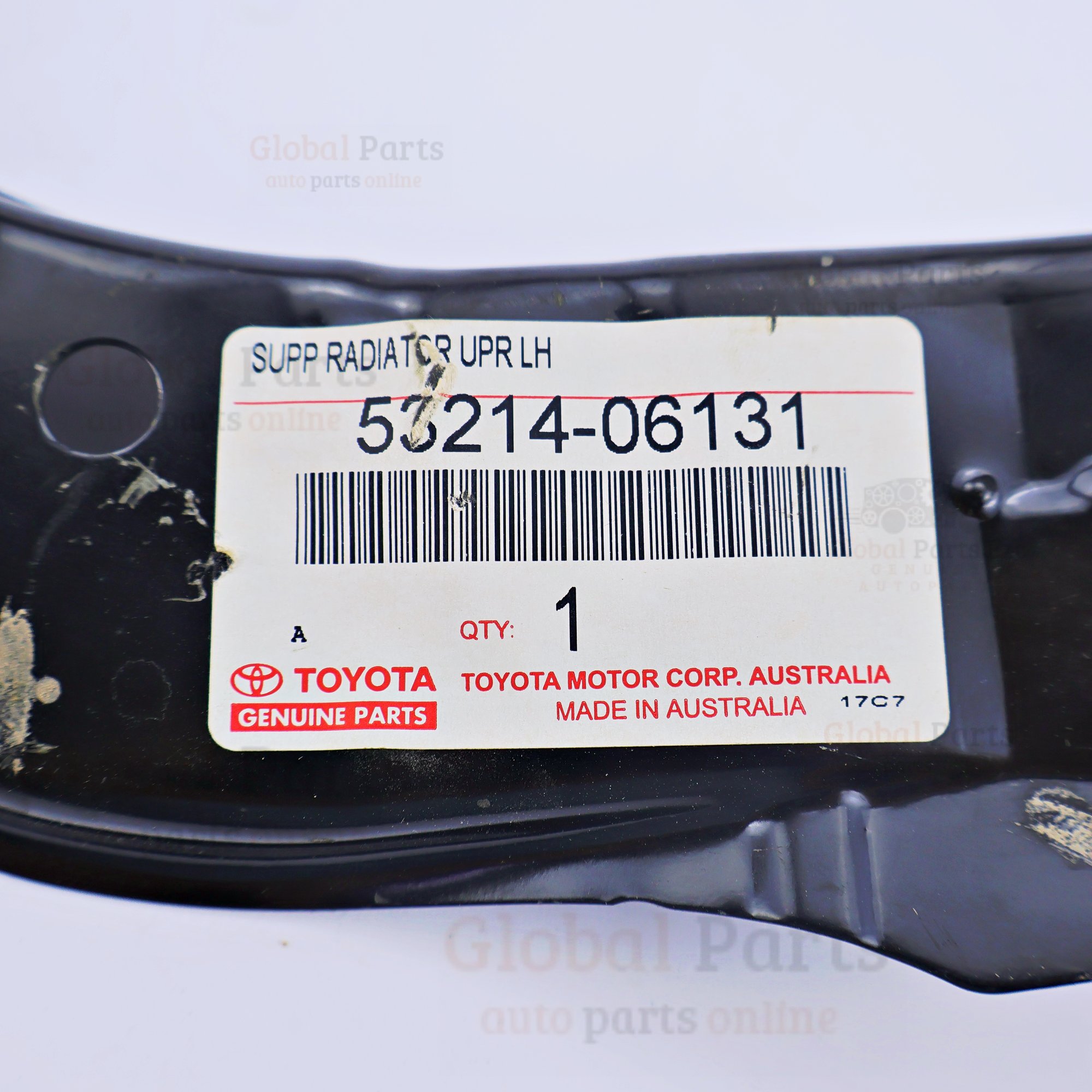 Genuine Toyota OEM Radiator Upper Left Support - 53214-06131