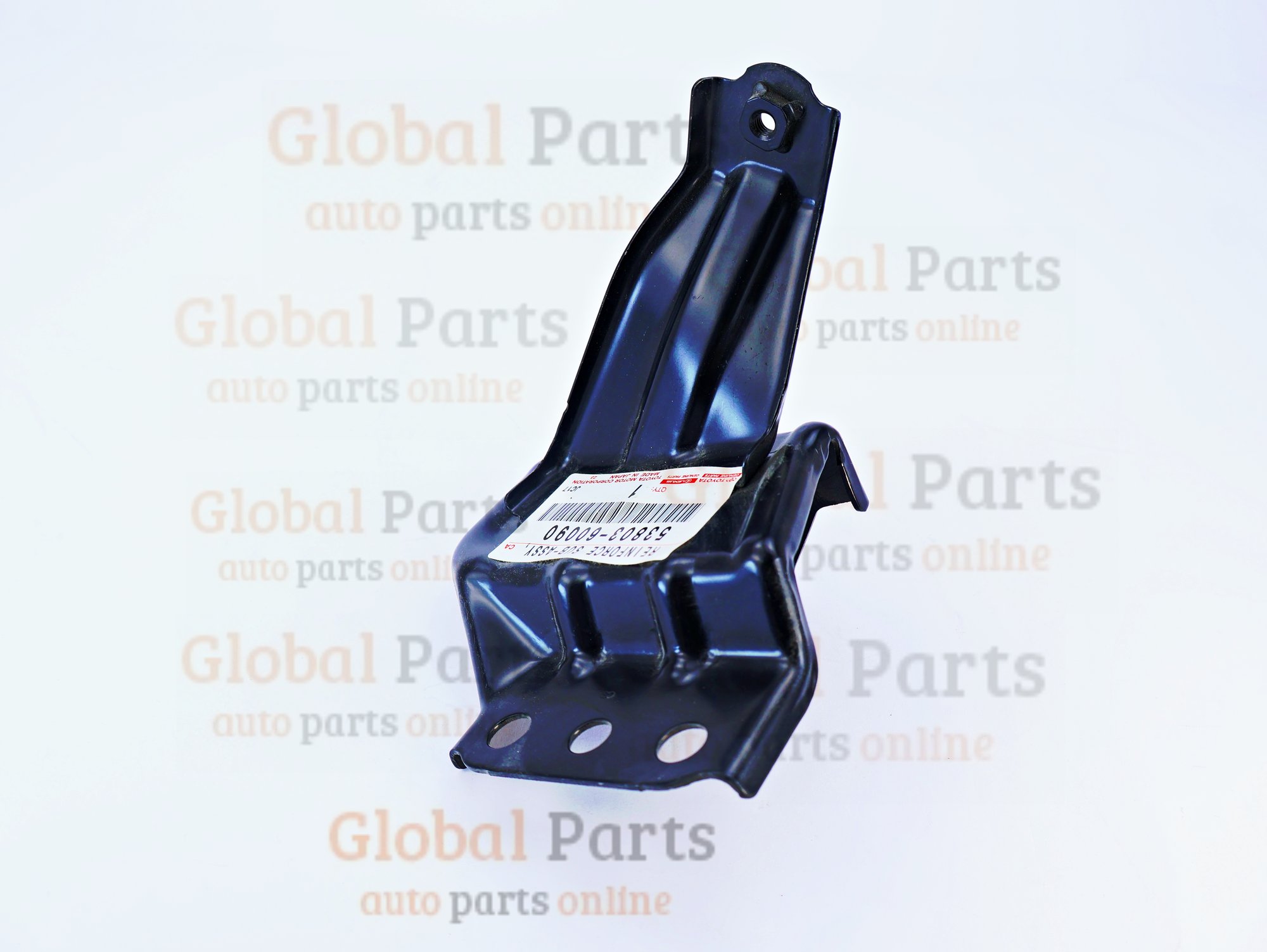 Genuine Toyota OEM Right Front Bumper Side Mounting Bracket - 53803-60090