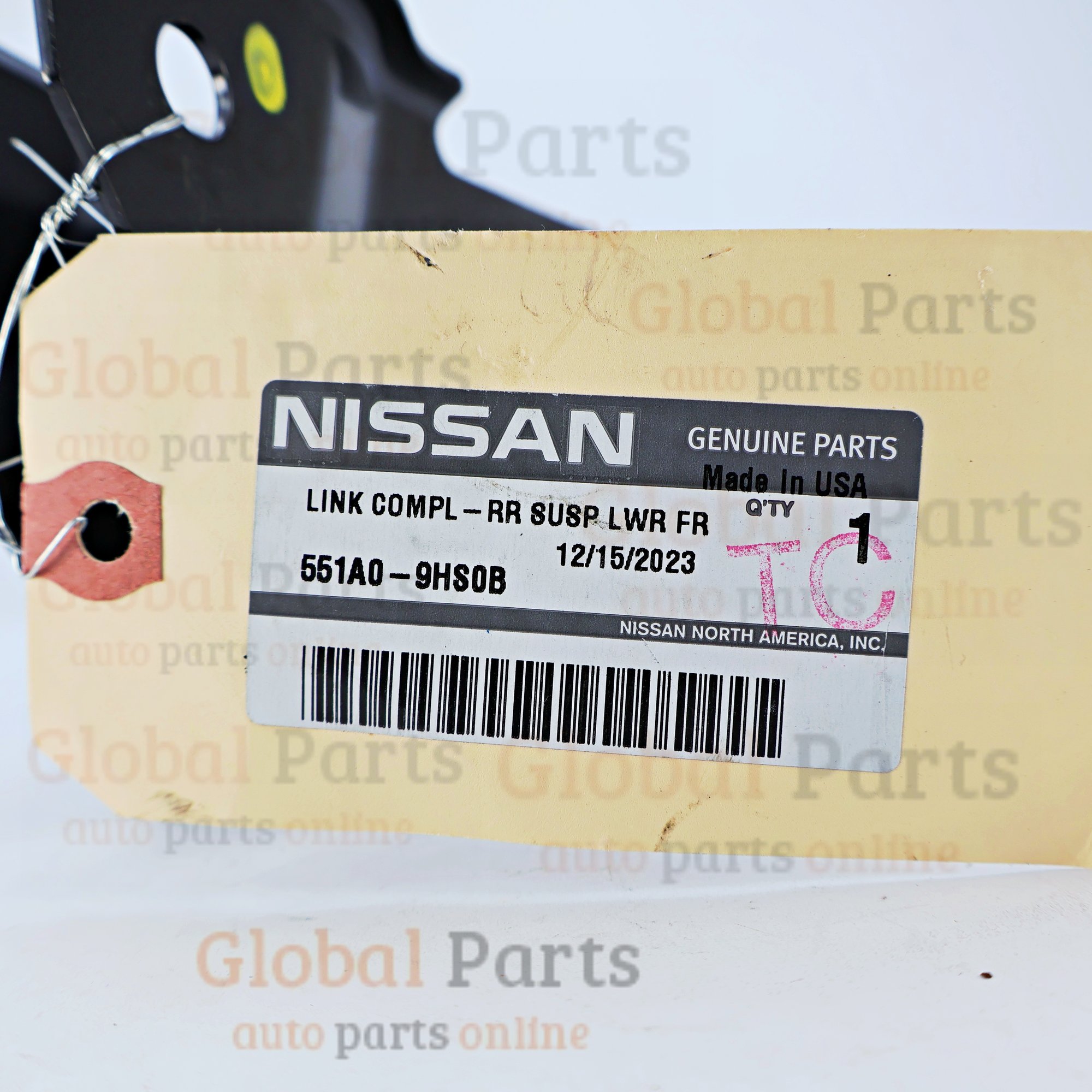 Genuine Nissan OEM Rear Suspension Right Link Lower - 551A0-9HS0B
