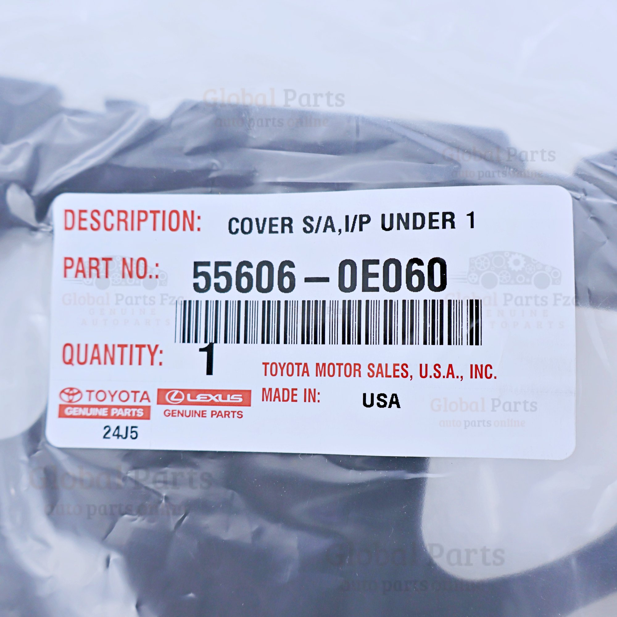 Genuine Toyota OEM Instrument Panel Lower Cover No. 1 - 55606-0E060
