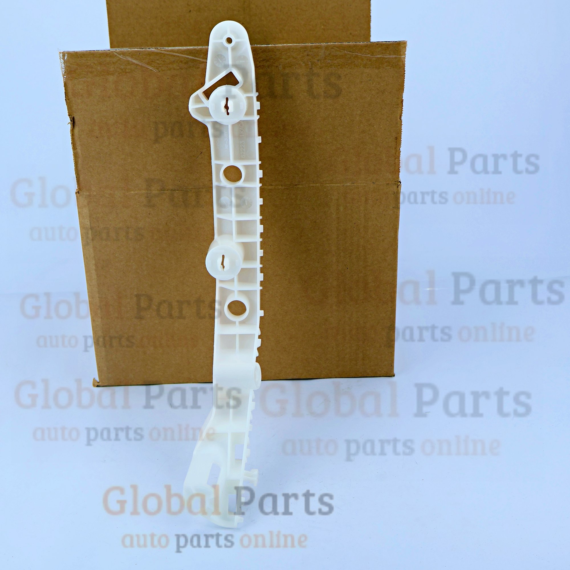 Genuine Nissan OEM Front Left Bumper Side Bracket - 62223-1KA0A
