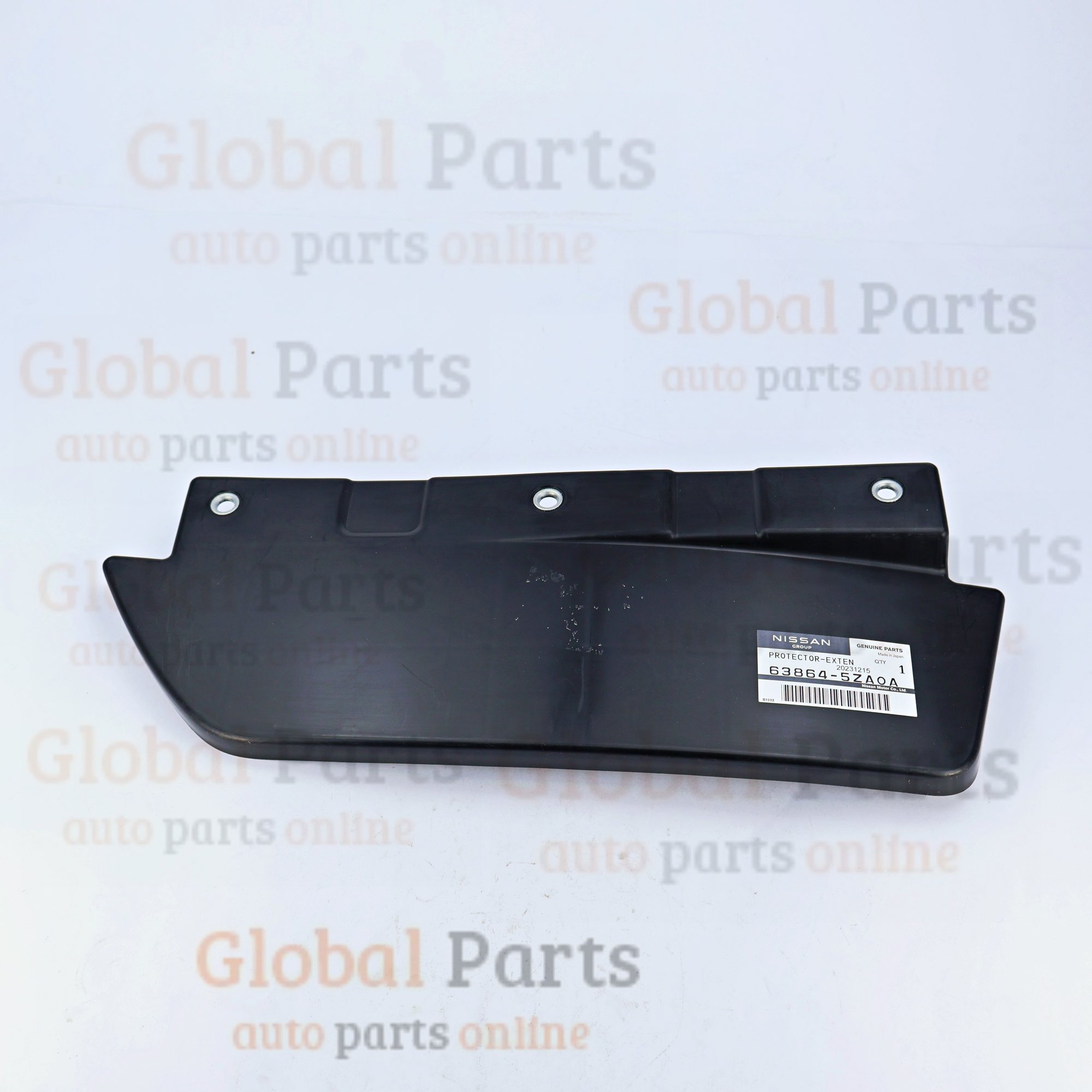 Genuine Nissan OEM Right Front Fender Extension Protector - 63864-5ZA0A