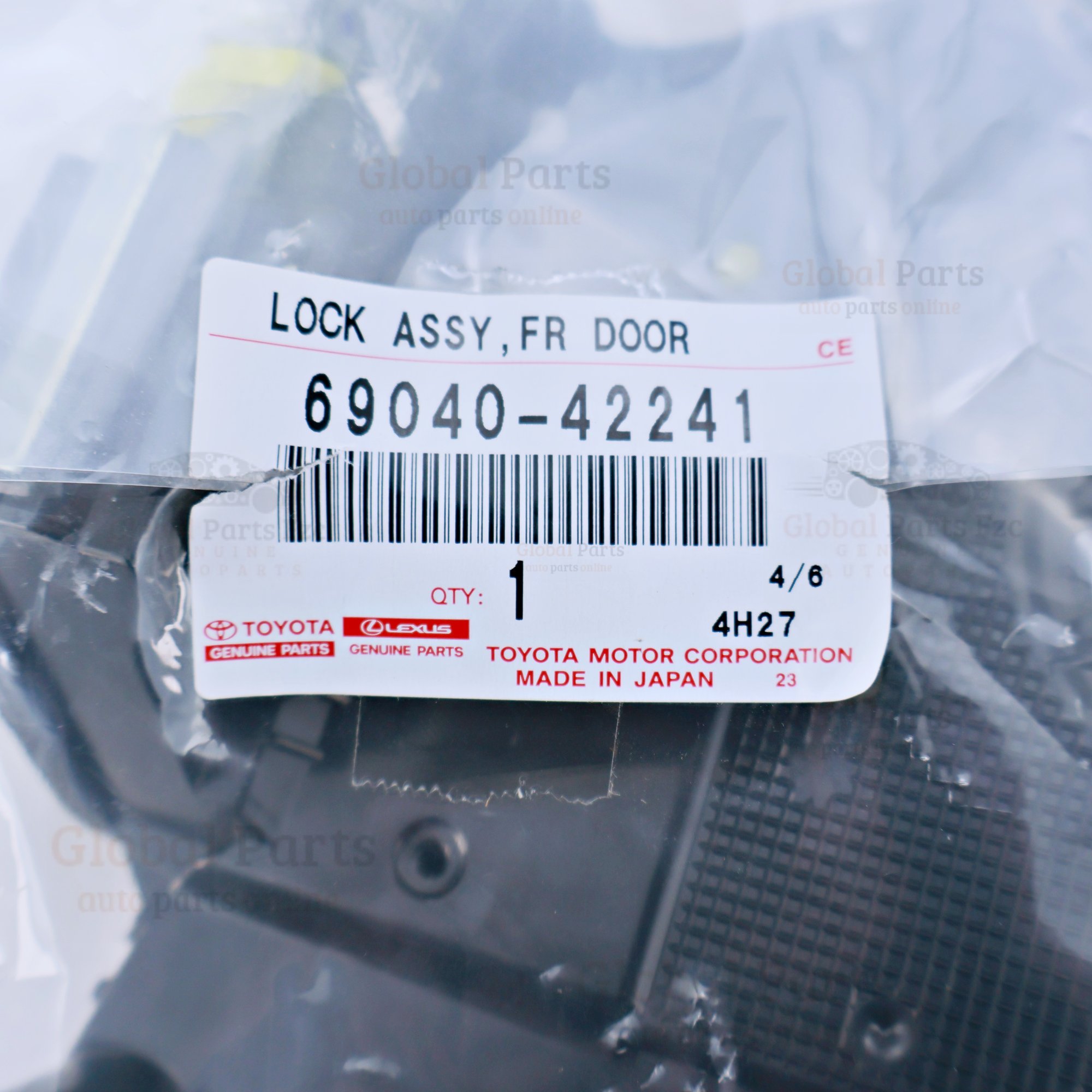 Genuine Toyota OEM Front Left Door Lock Assembly with Motor - 69040-42241