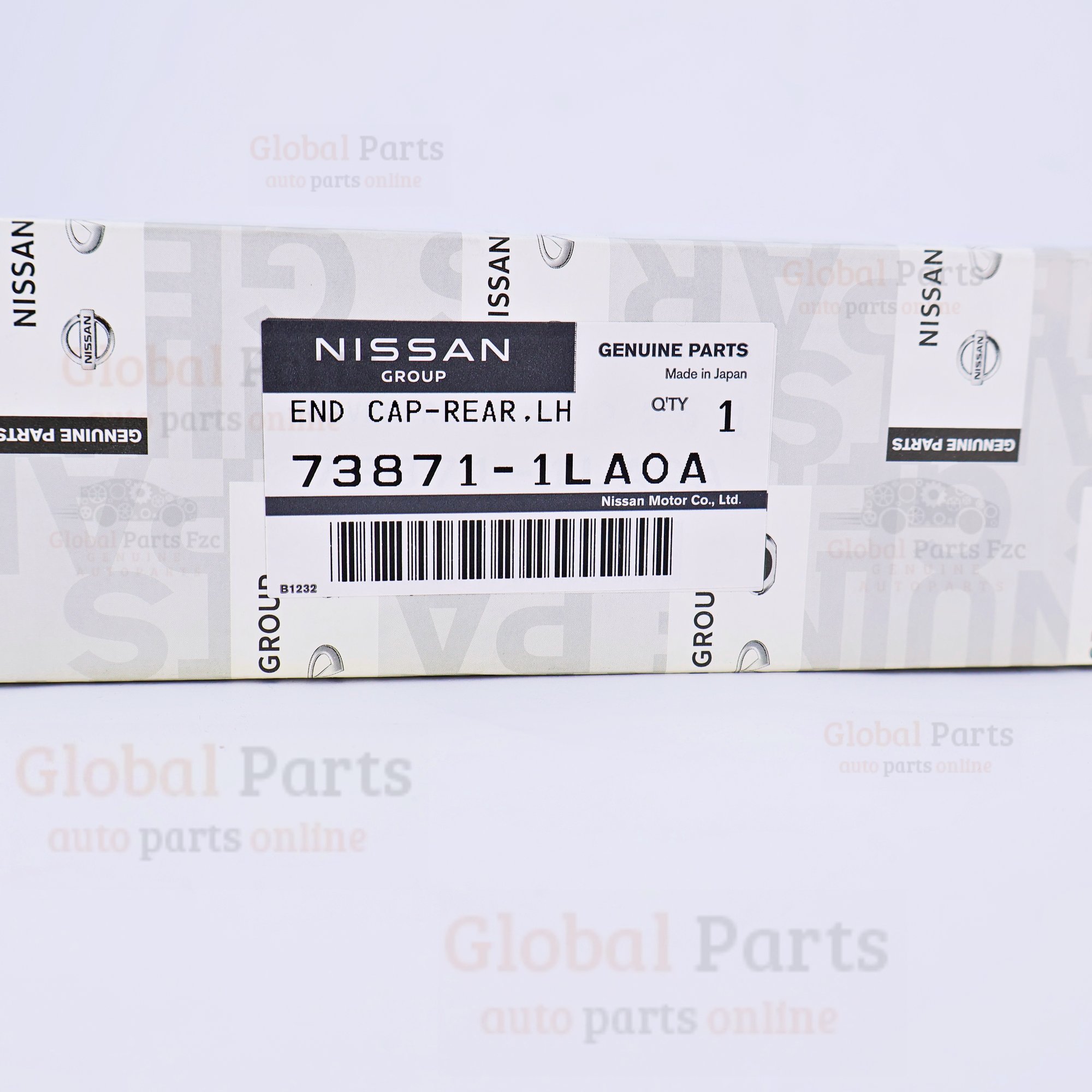Genuine Nissan OEM Rear Left End Cap - 73871-1LA0A
