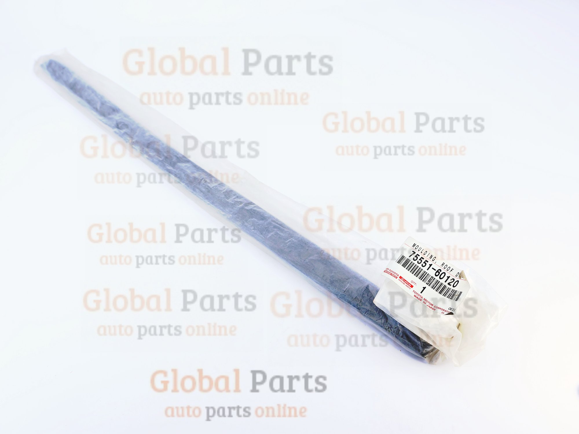 Genuine Toyota OEM Roof Drip Moulding - 75551-60120