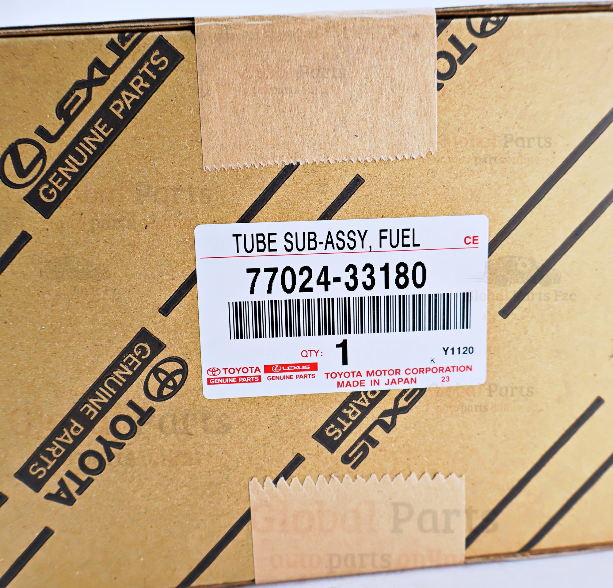 Genuine Toyota OEM Fuel Tube Assembly - 77024-33180
