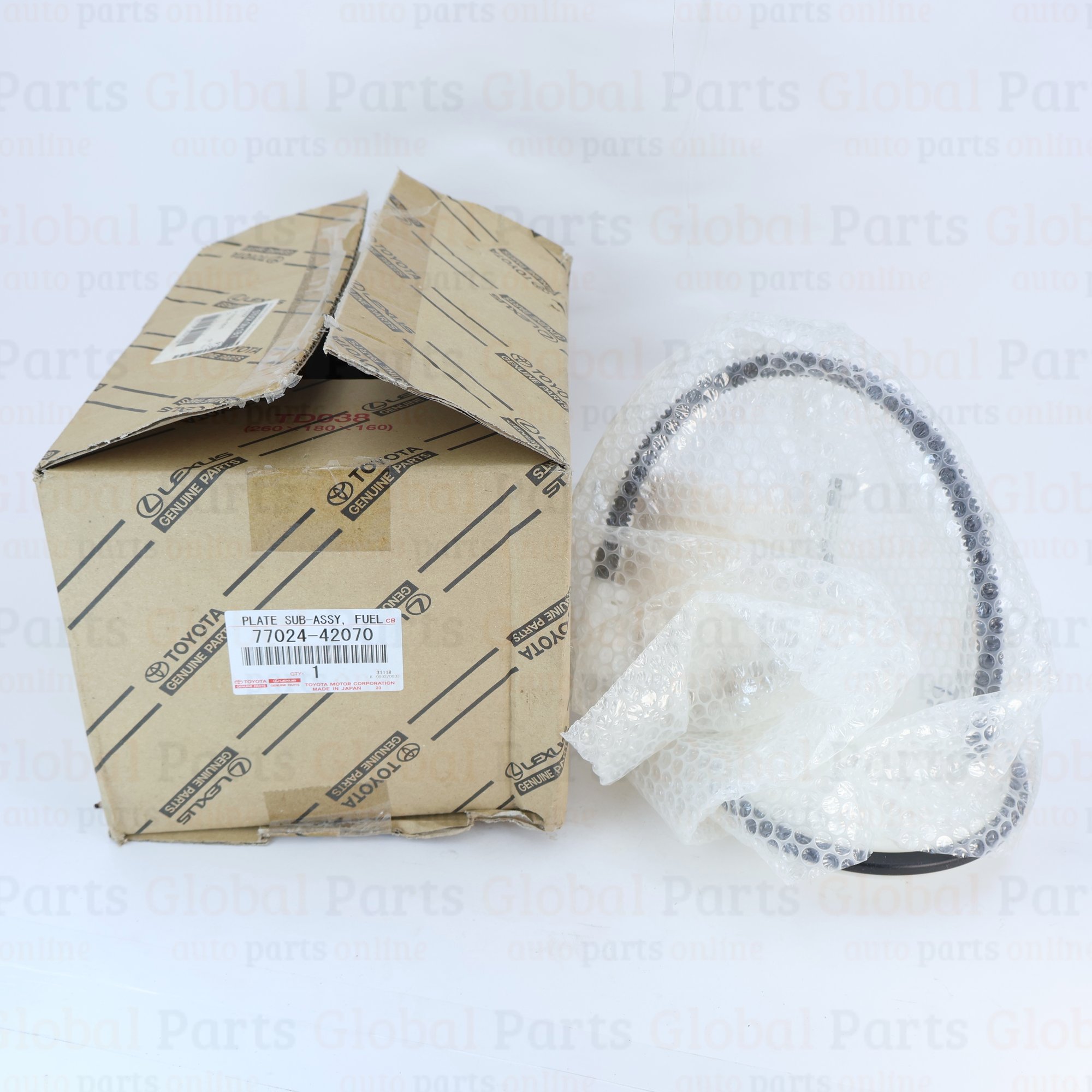 Genuine Toyota OEM Plate Assembly Fuel - 77024-42070