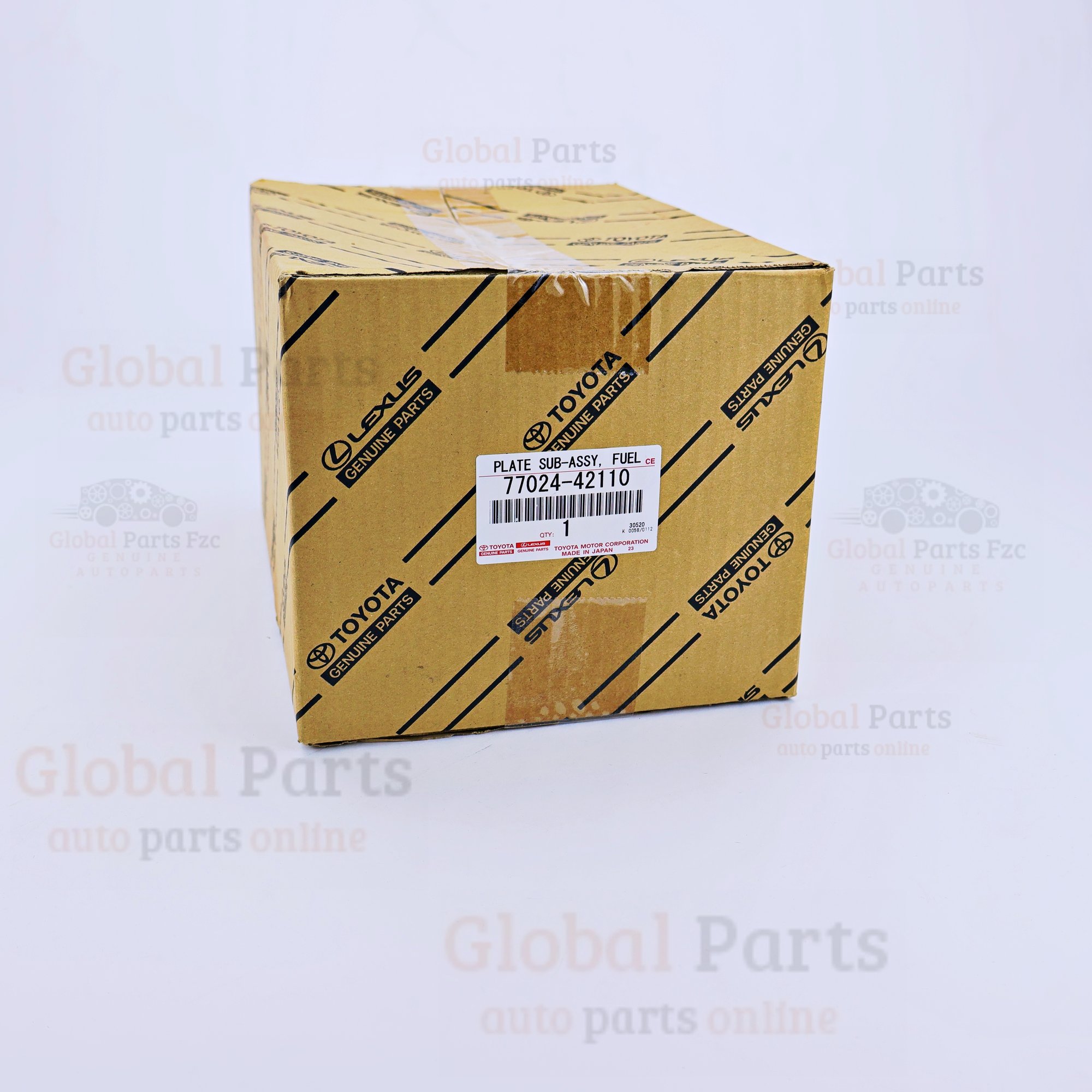 Genuine Toyota OEM Plate Assembly Fuel - 77024-42110
